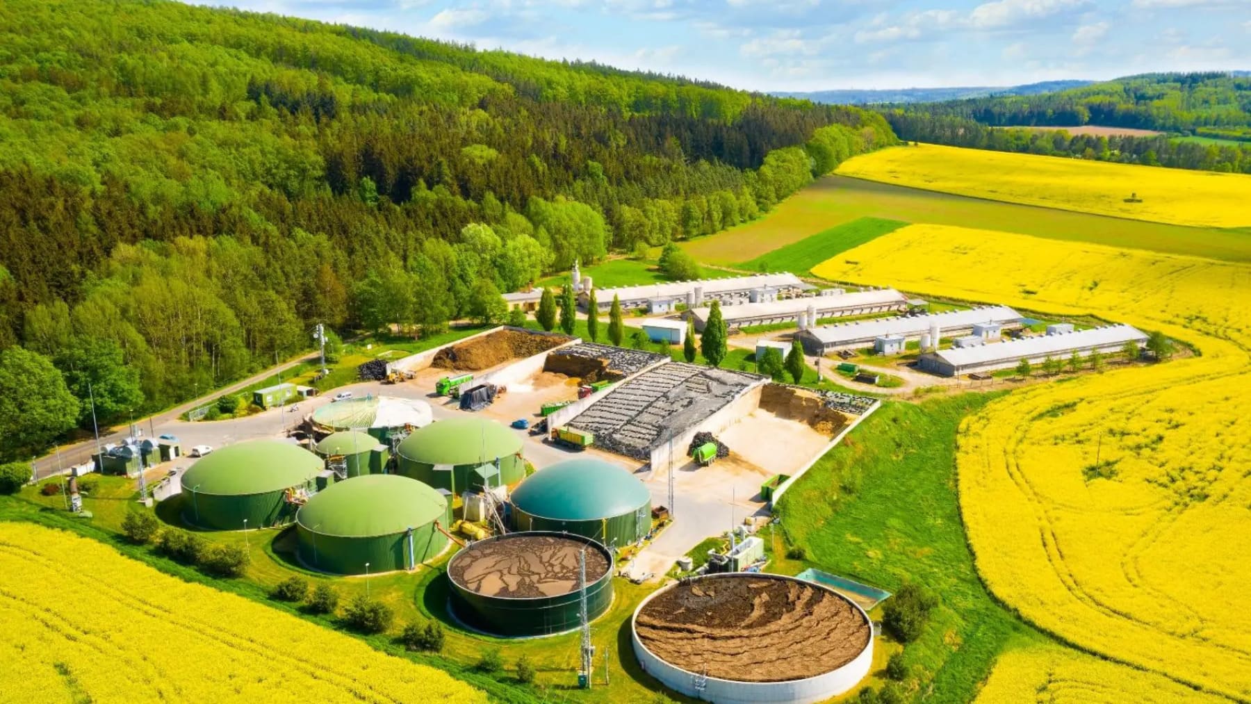 Plantas de biogás en Aragón para producir biometano y energía renovable