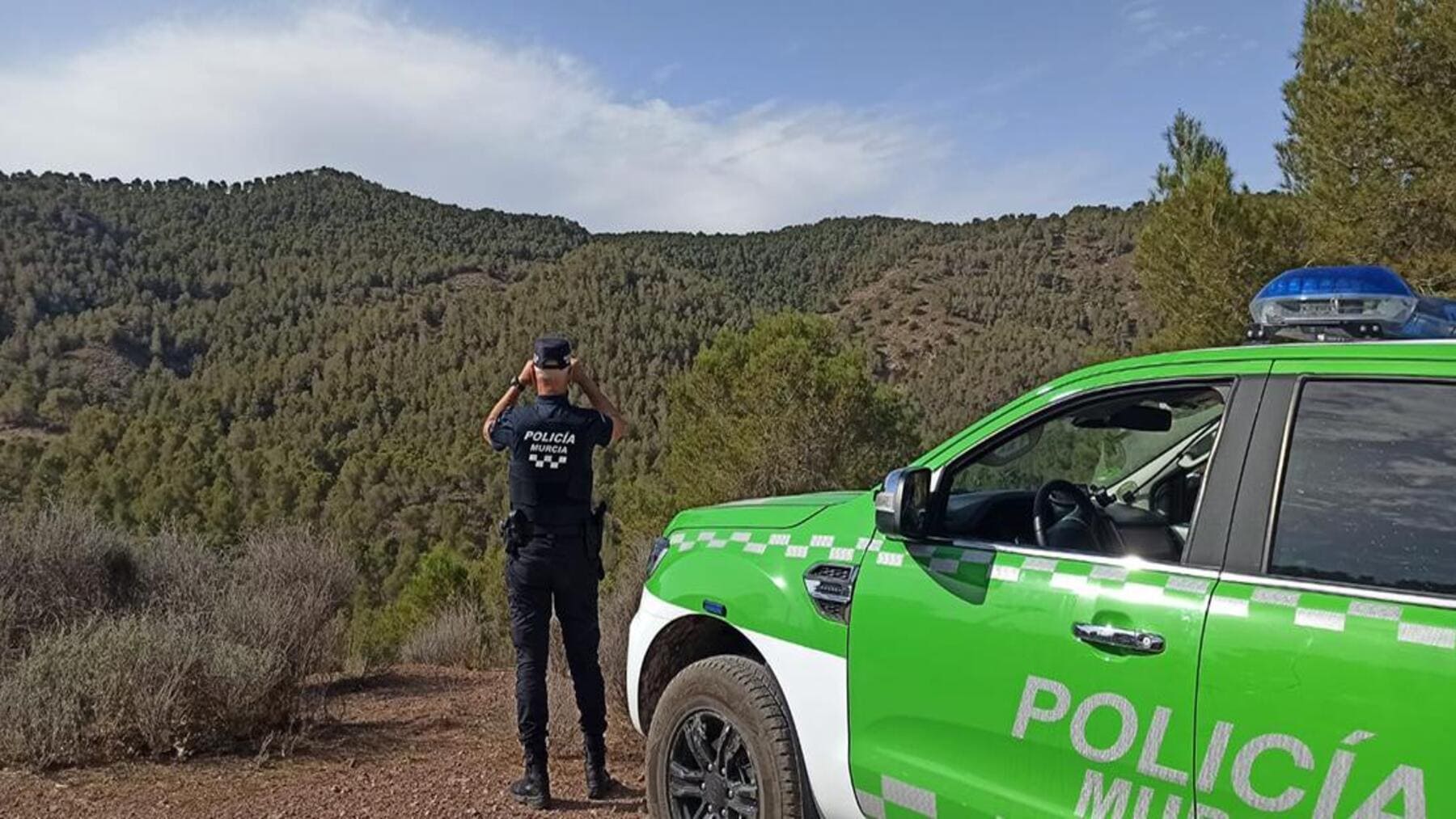 Patrulla Ecológica de Murcia en vigilancia ambiental