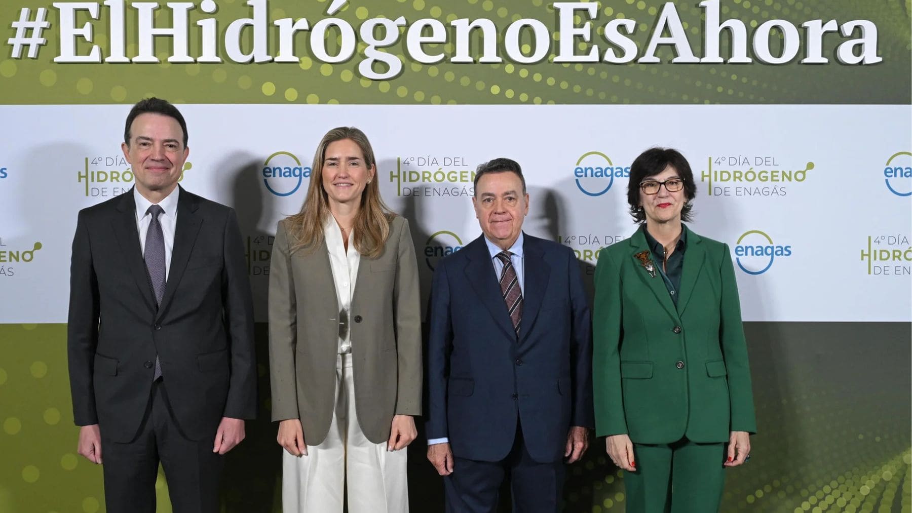 4º Día del Hidrógeno de Enagás con representantes del Gobierno y anuncio del plan español de hidrógeno renovable.