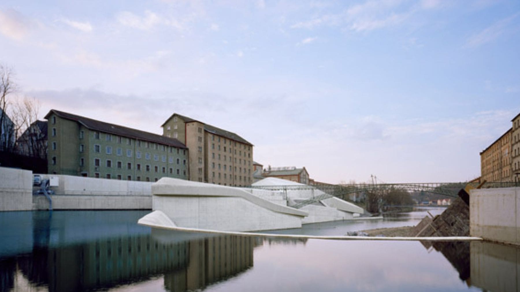 Central hidroeléctrica fluvial en Alemania incluida en el estudio sobre el nuevo potencial energético del país.