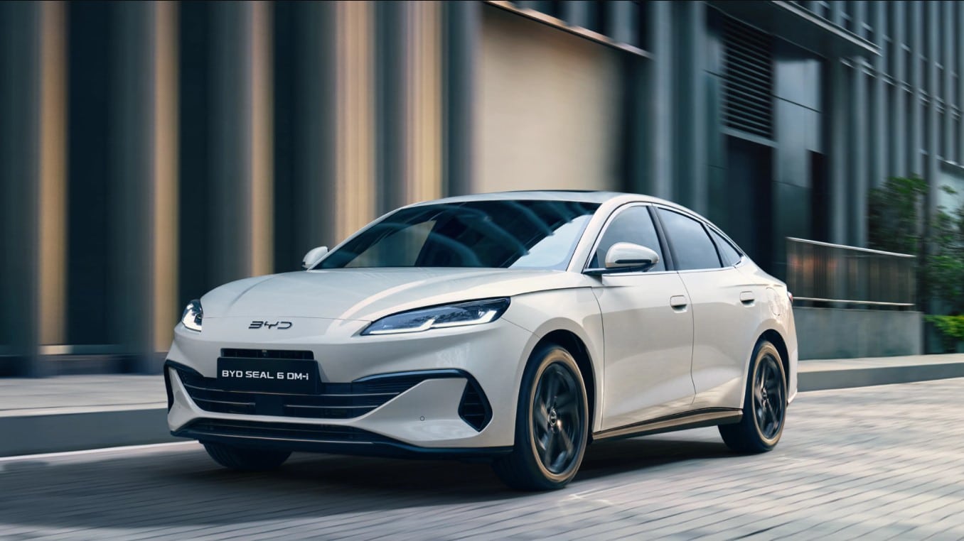 Coche eléctrico BYD en el mercado europeo