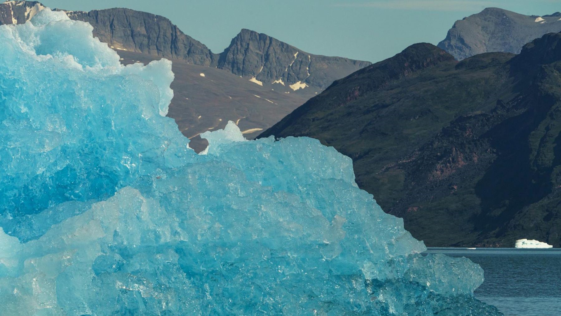 Deshielo en Groenlandia afectado por el cambio climático