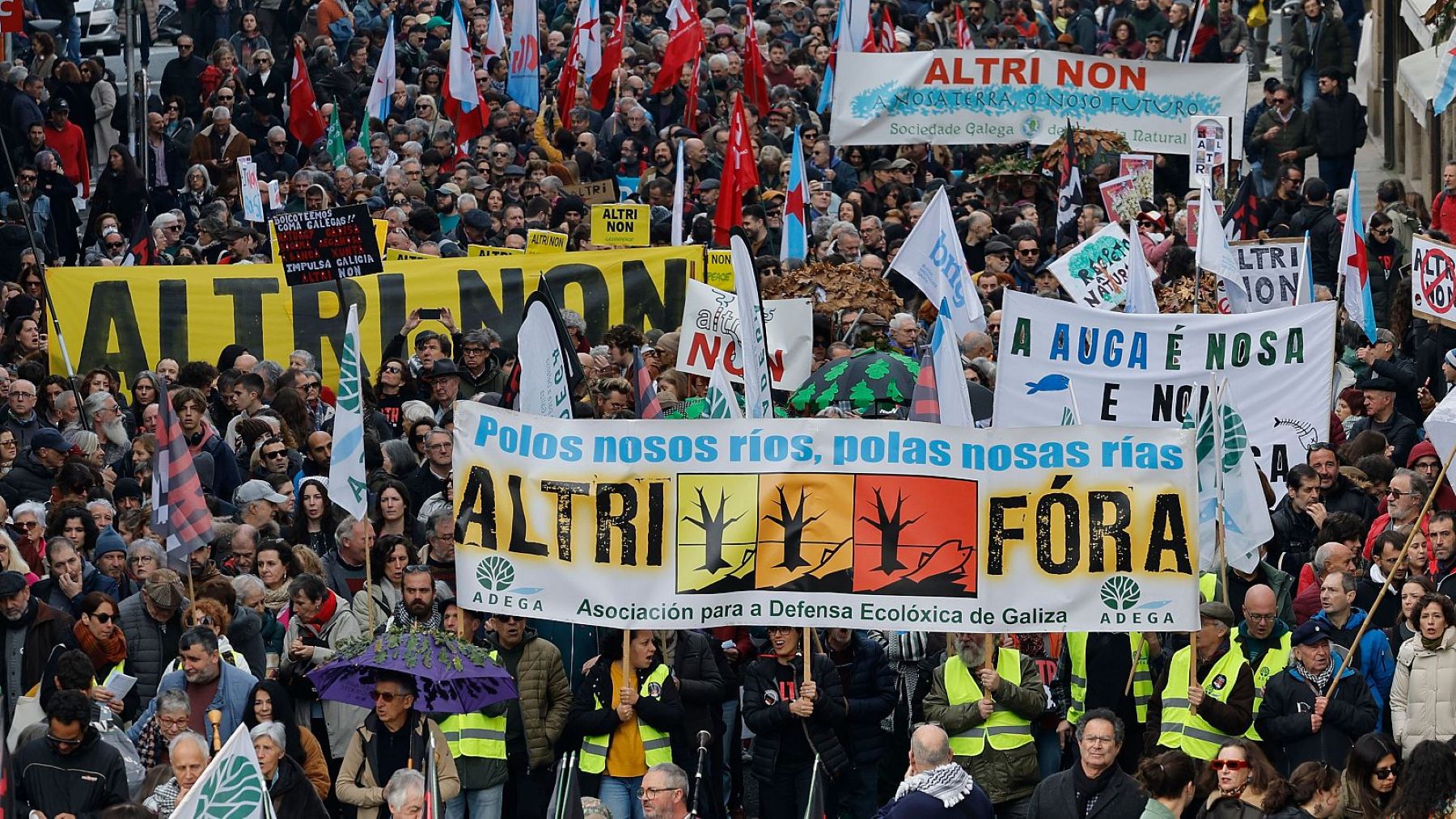 Adega pide la dimisión de la conselleira de Medio Ambiente por políticas ambientales en Galicia