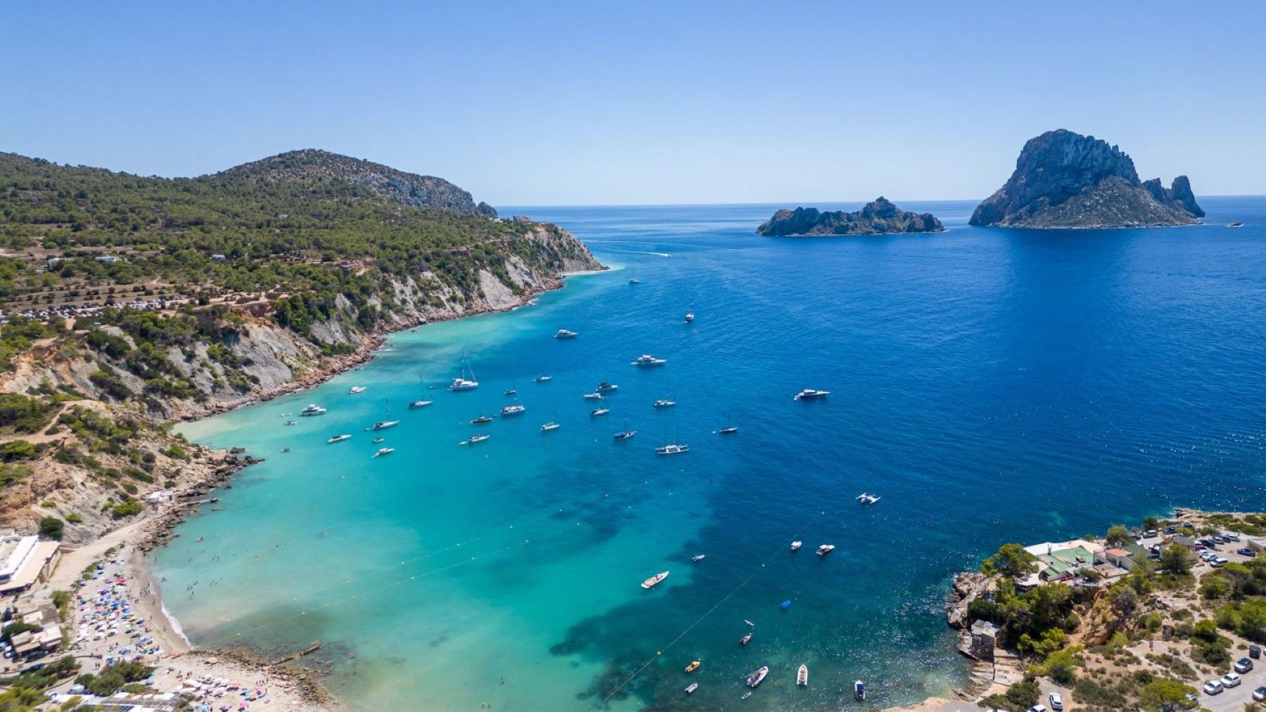Zona protegida de Cala d’Hort en la Red Natura 2000 en Ibiza