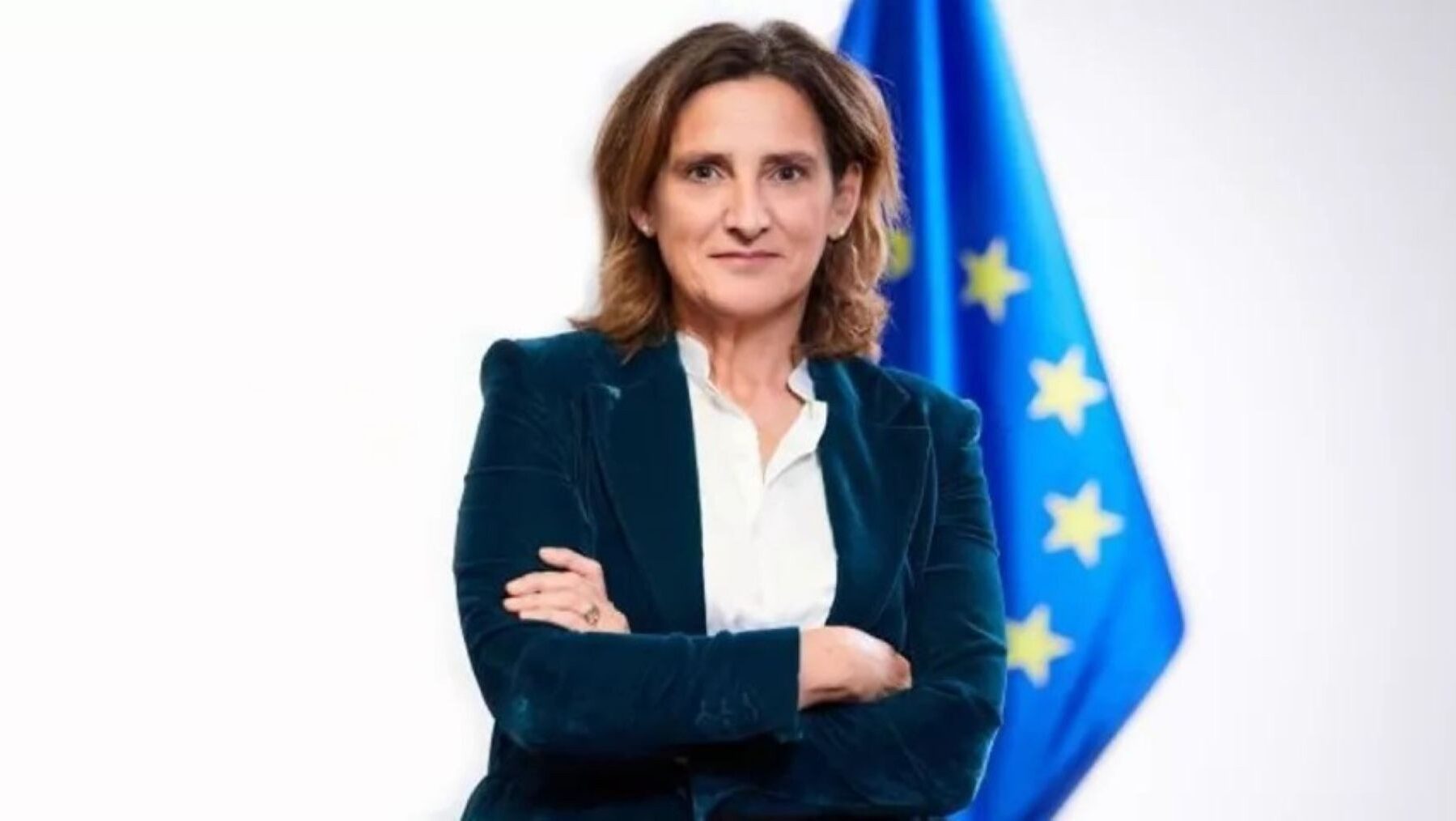 Teresa Ribera defendiendo el mercado eléctrico europeo y el sistema de precio del carbono