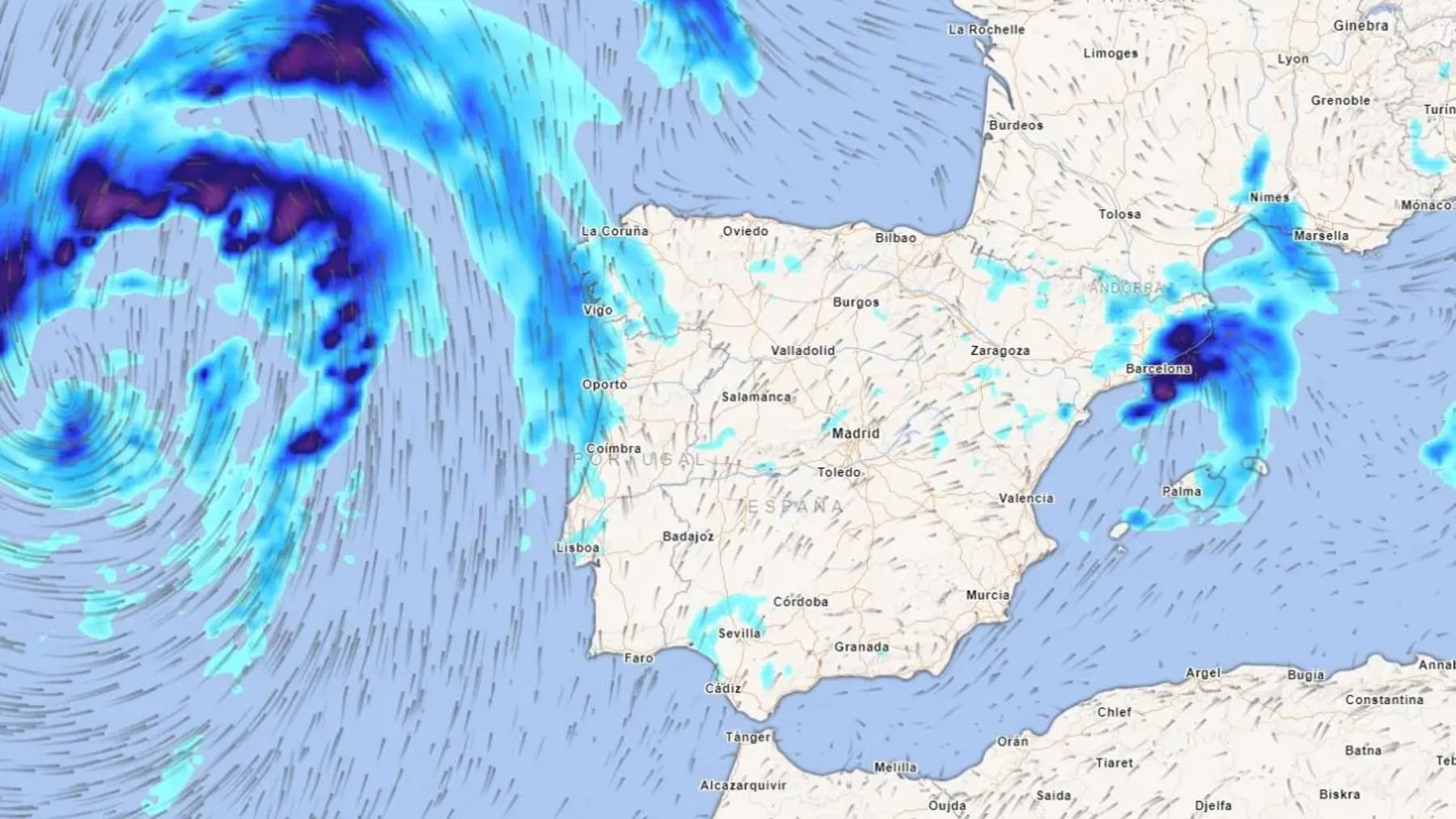 cómo cambia el tiempo en España hoy 18 de marzo con la borrasca Therese