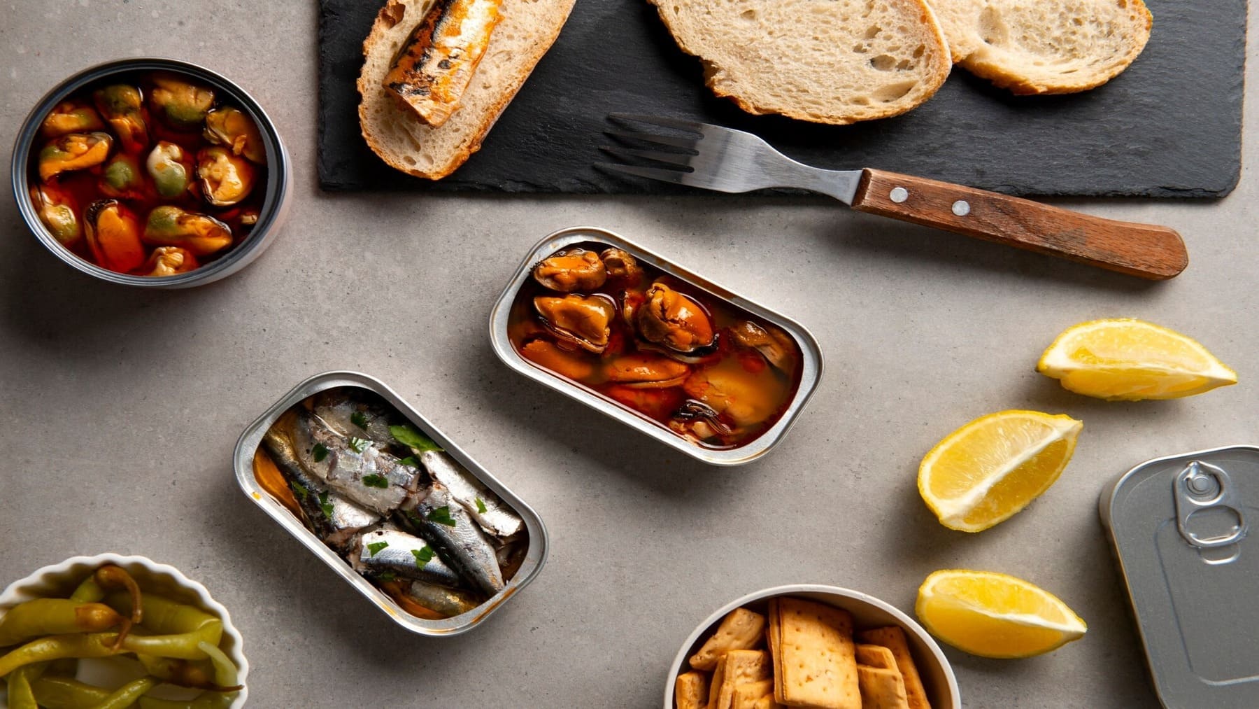 mejillón en conserva huella de carbono