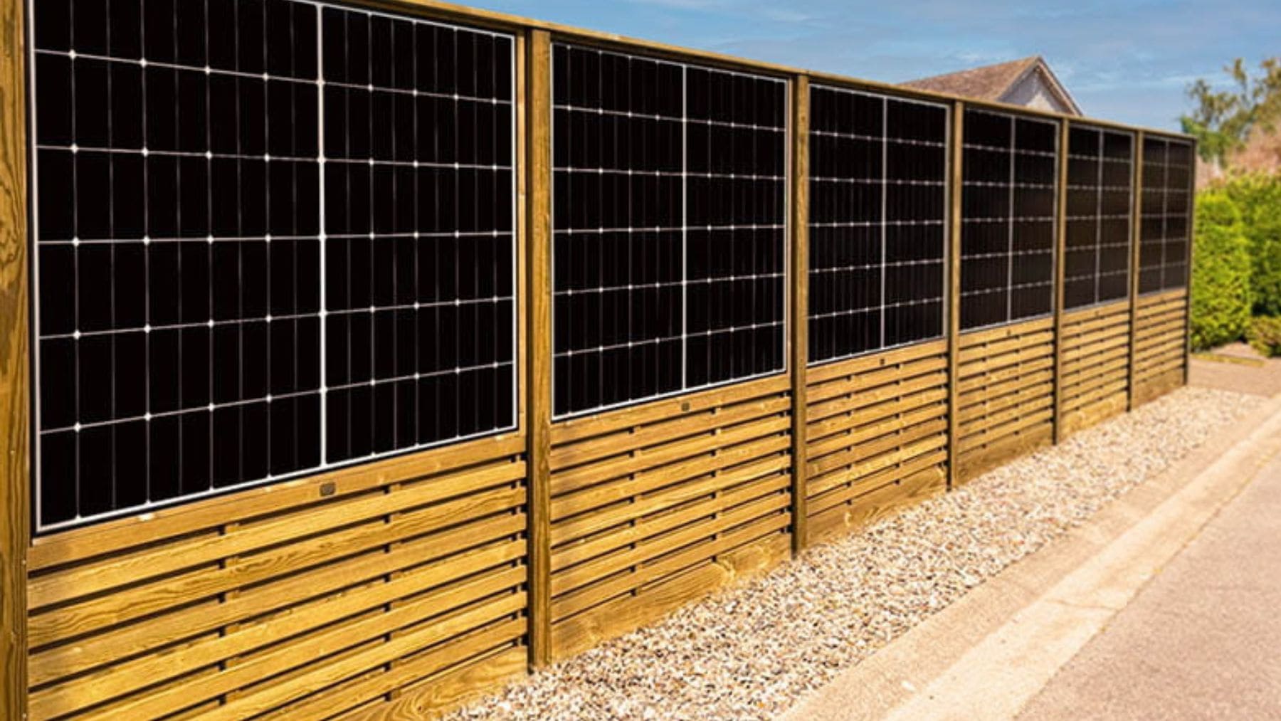 Los nuevos paneles solares verticales permiten convertir muros y vallas en superficies que generan electricidad sin ocupar el tejado.