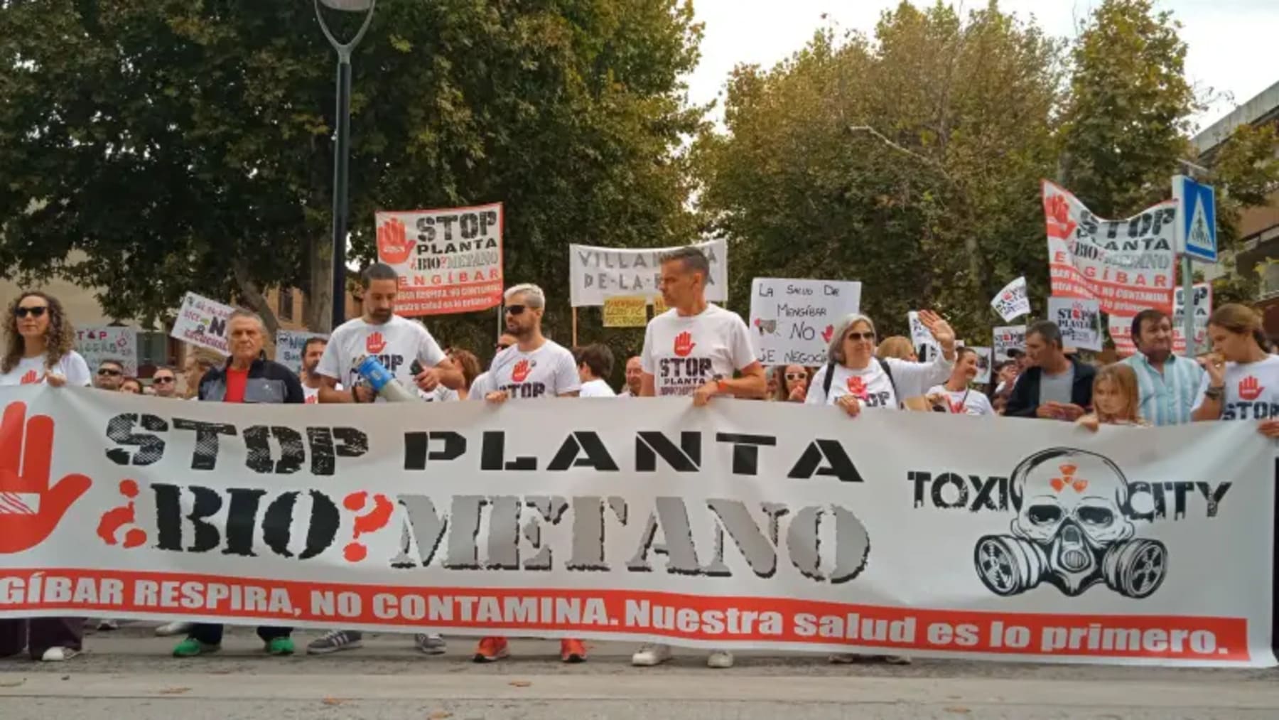 Protestas contra plantas de biometano en Castilla-La Mancha