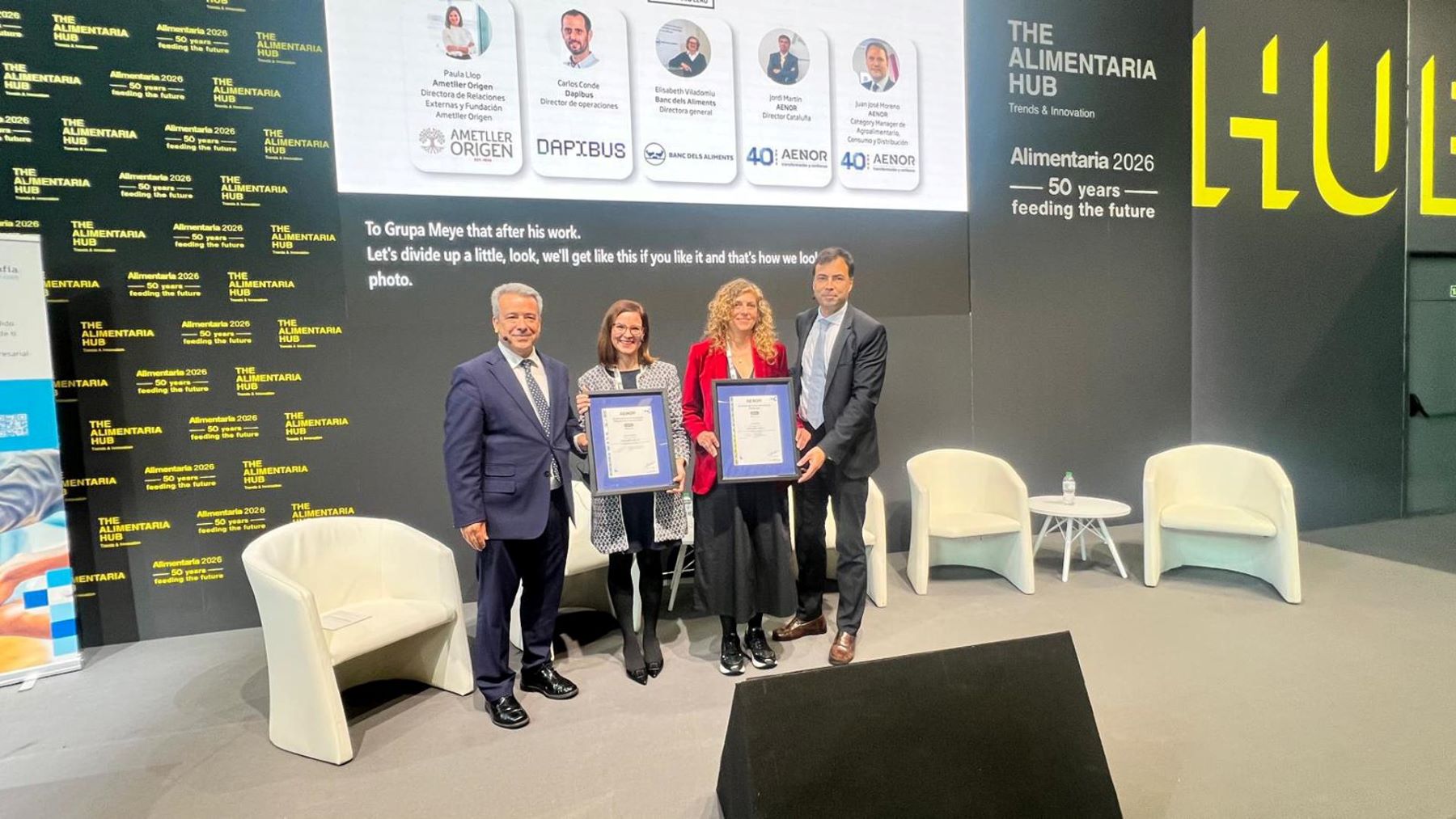 Ametller Origen logra certificación Desperdicio Alimentario Cero y Residuo Cero de AENOR