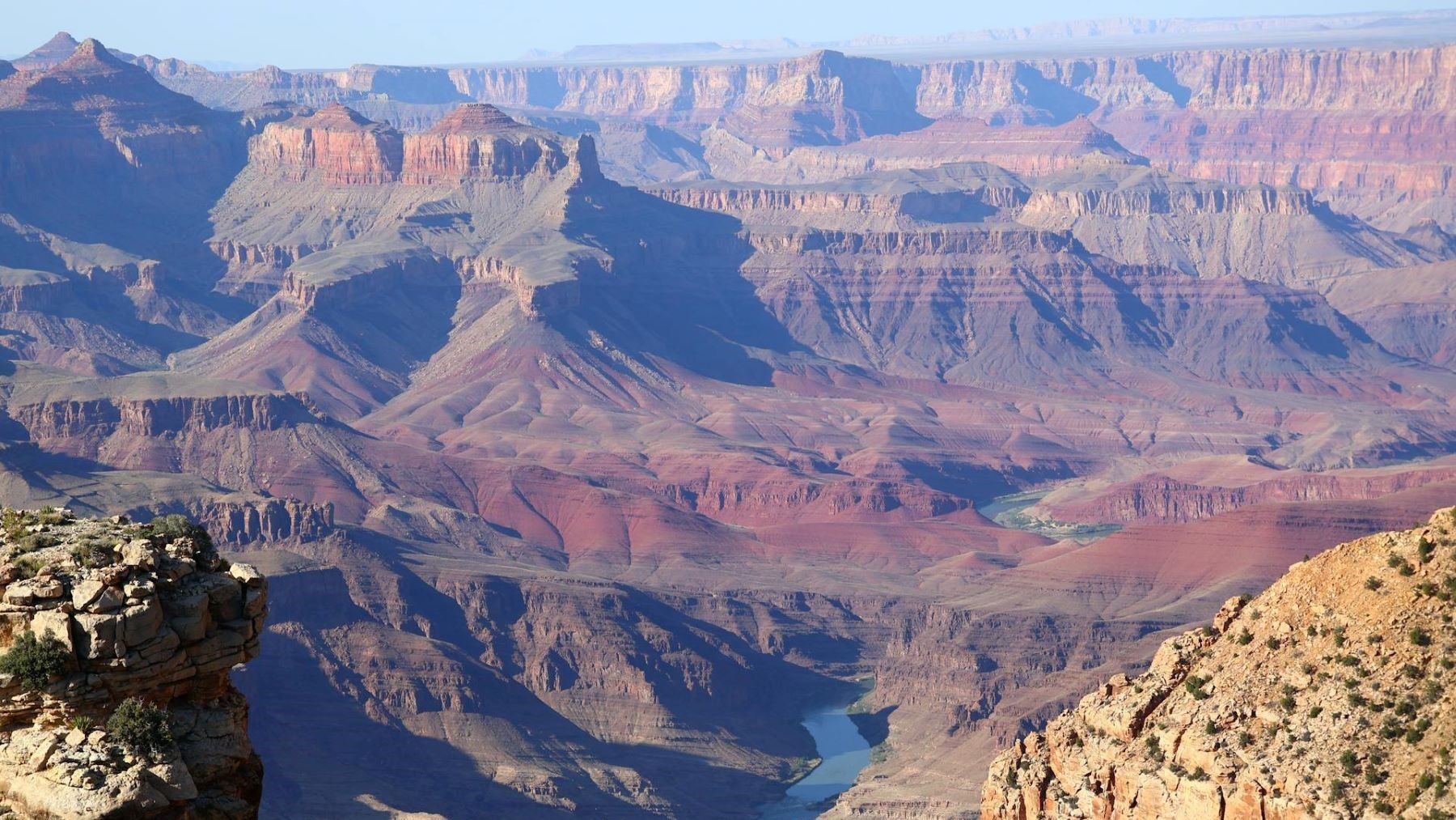 un antiguo lago cambió el curso del río Colorado y formó el Gran Cañón
