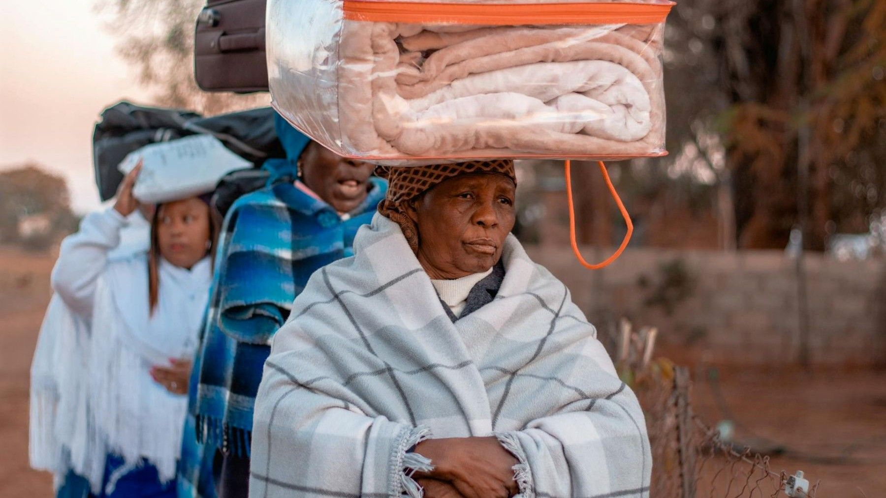desplazados internos por cambio climático en campamentos humanitarios