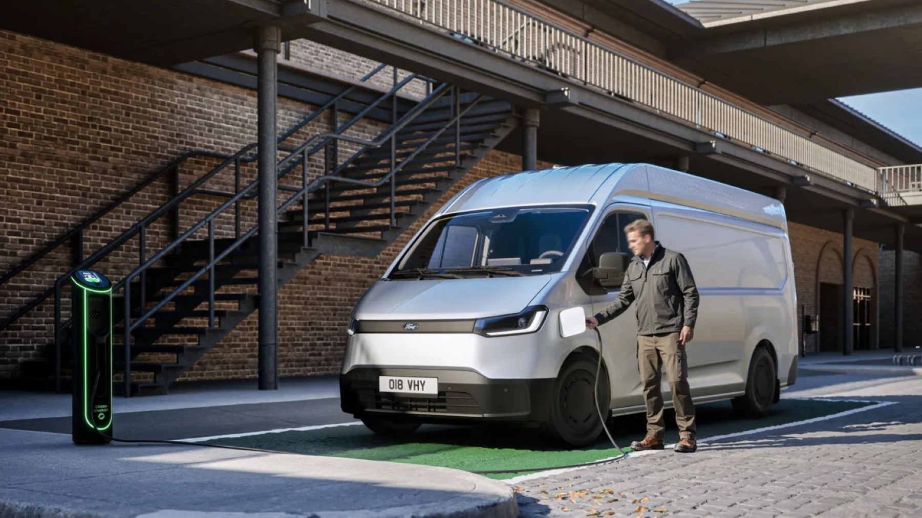 Ford Transit City eléctrica de reparto urbano sostenible