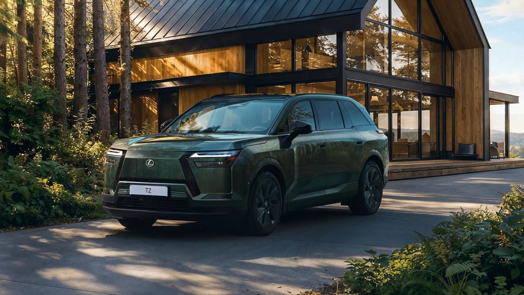 Lexus presenta su nuevo modelo eléctrico TZ un SUV familiar de 6 plazas