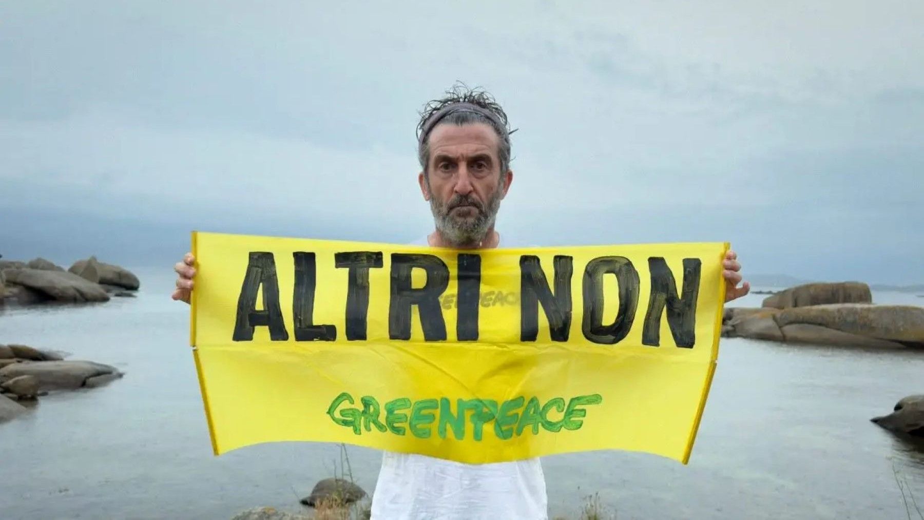 macrocelulosa de Altri en Galicia durante campaña ecologista