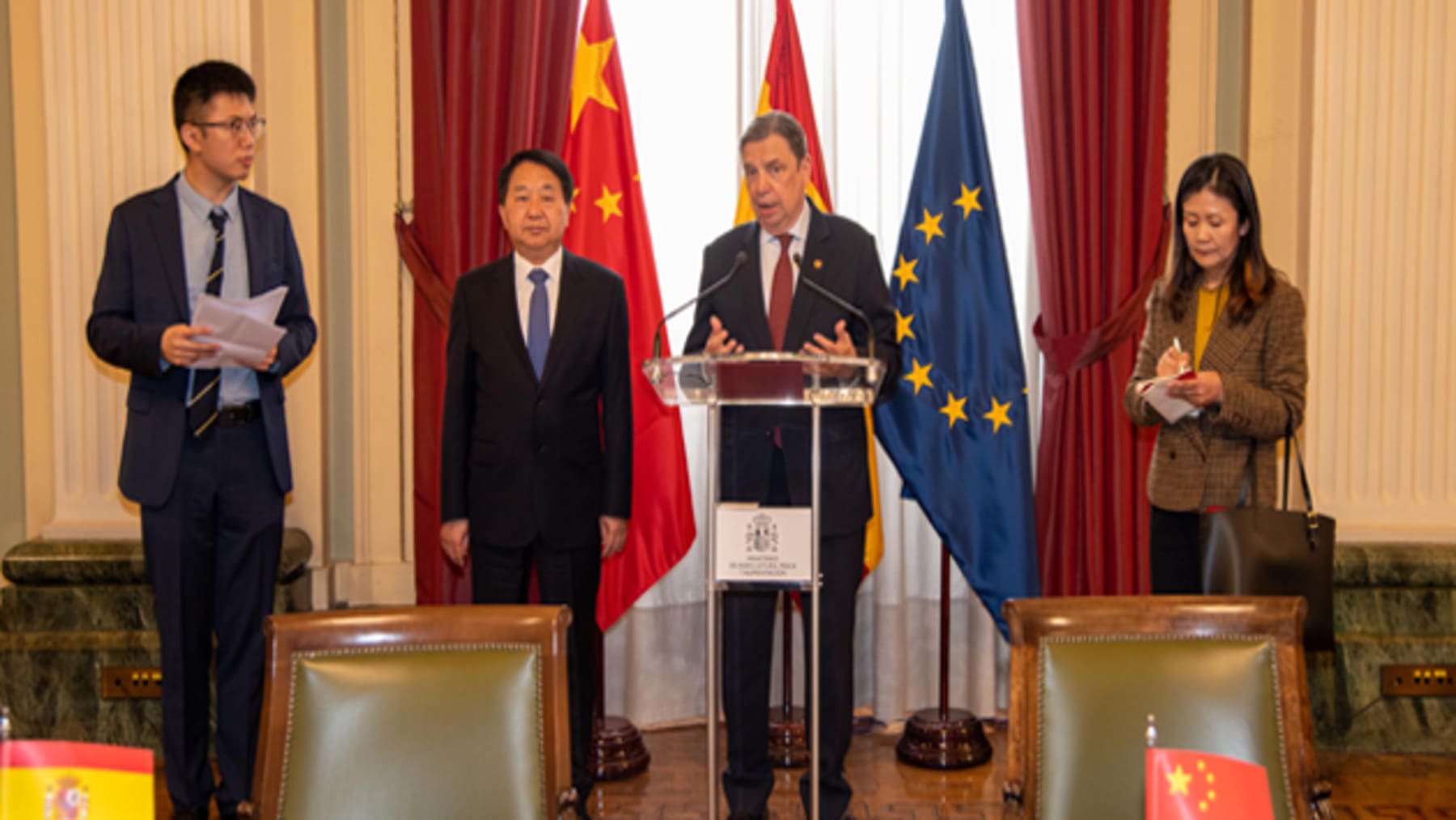 Cooperación en producción ecológica entre España y China