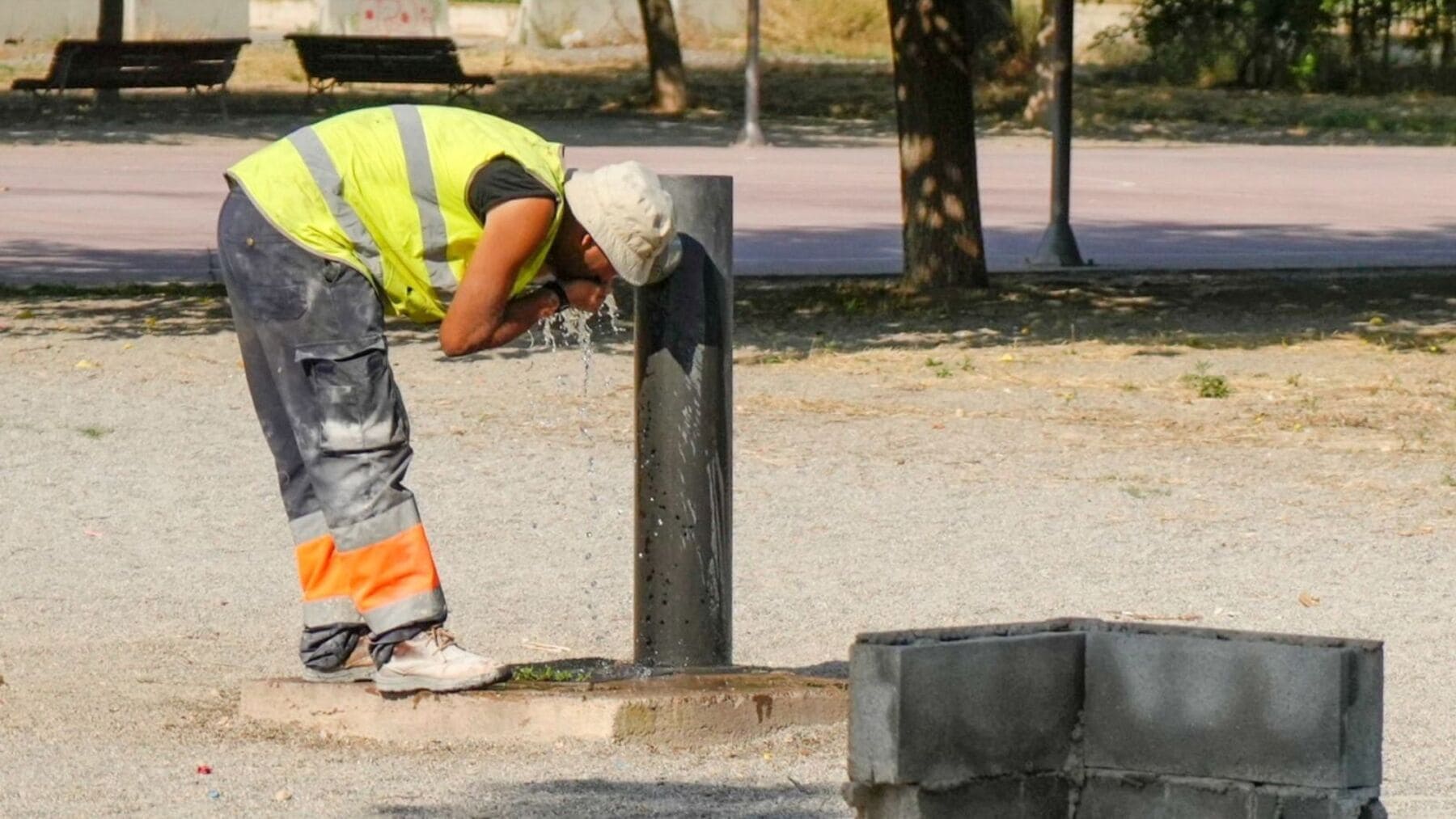 golpes de calor en trabajadores al aire libre en España