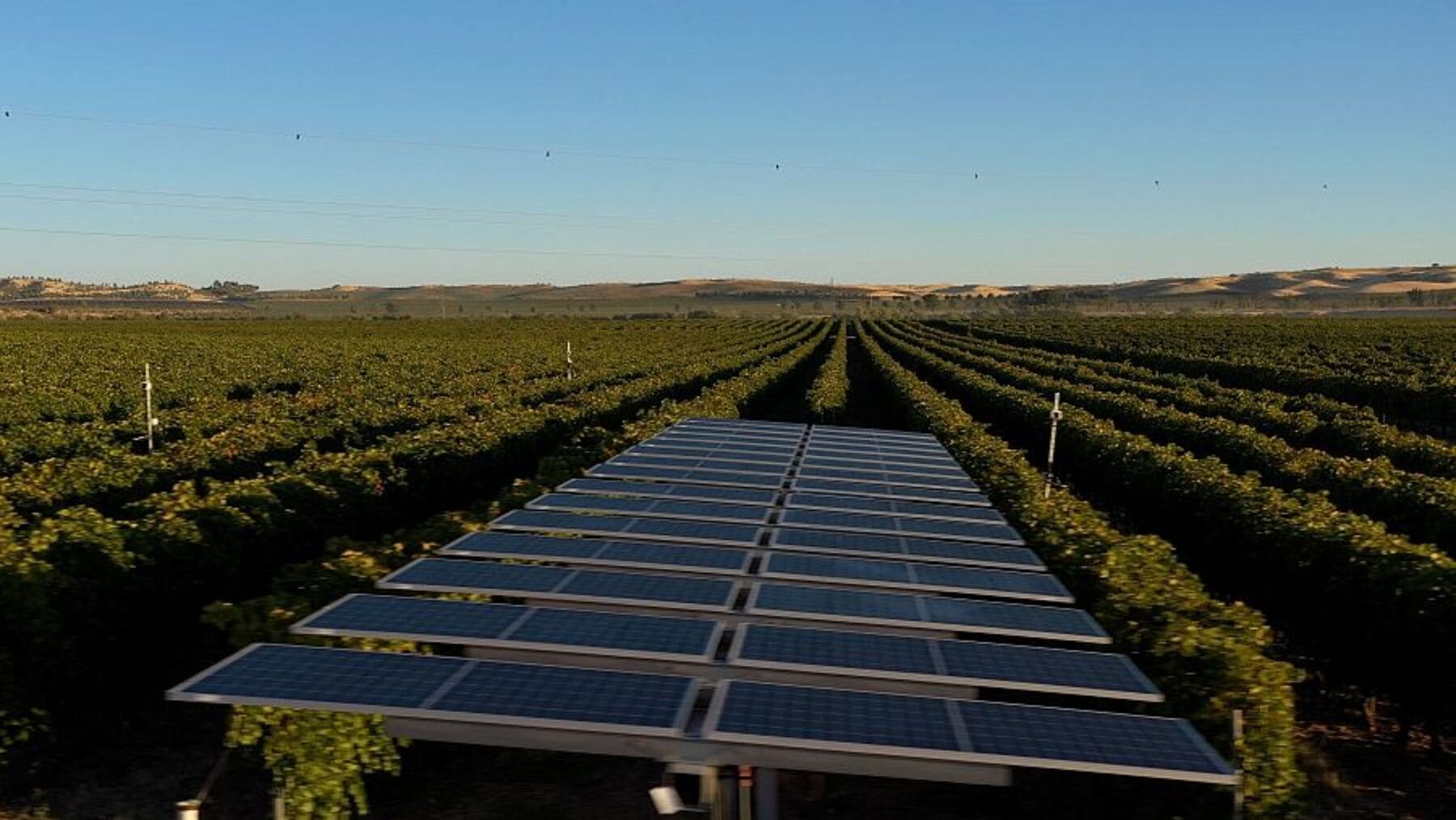Instalación donde las energías renovables impulsan el mundo rural