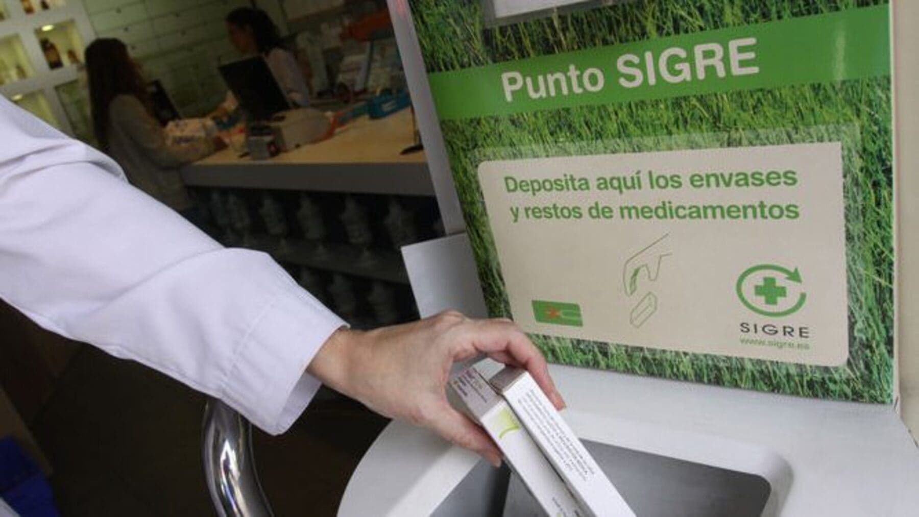 reciclaje de medicamentos en España mediante Puntos SIGRE