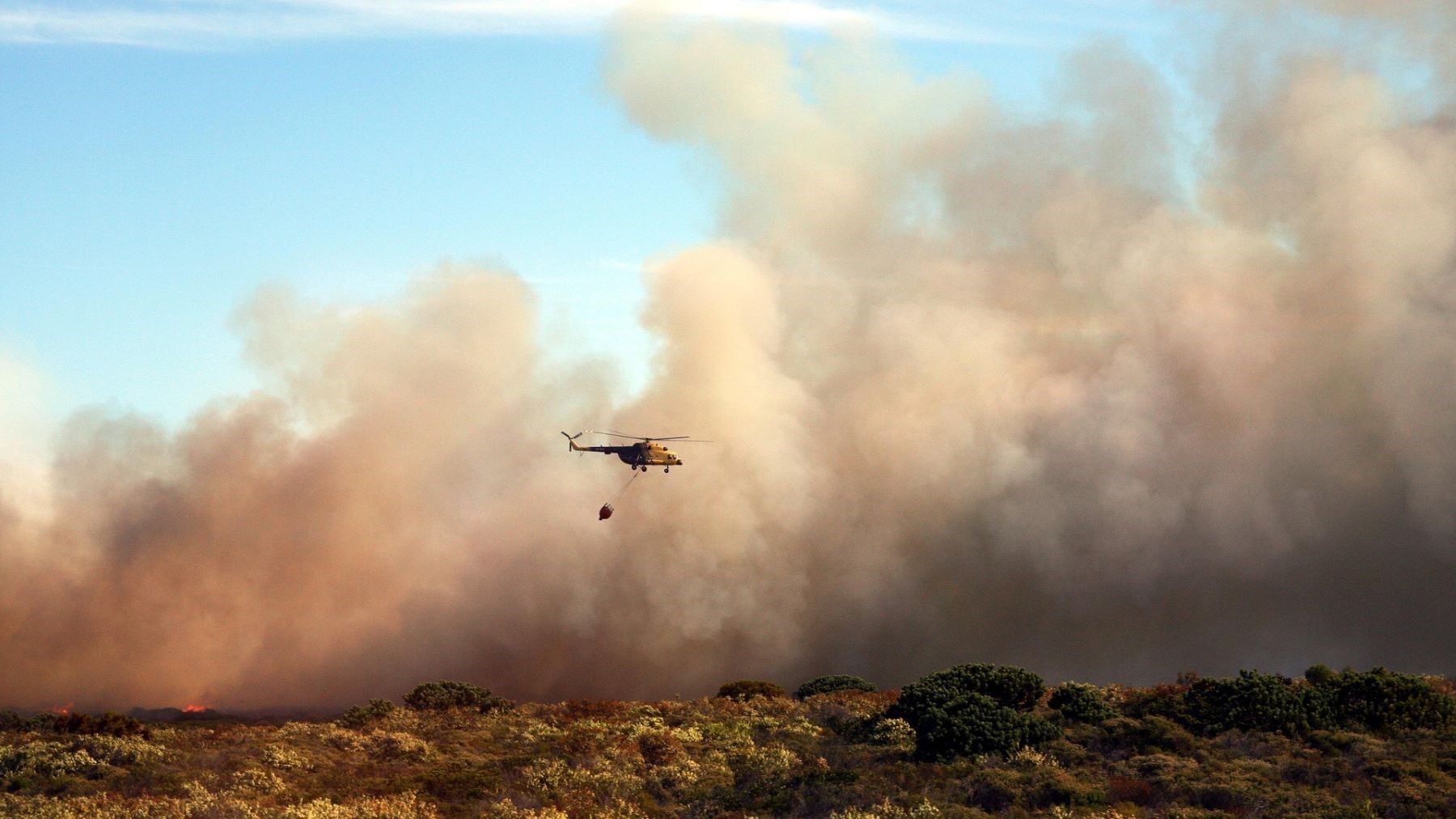 Aragón activa el dispositivo INFOAR contra incendios con brigadas y helicópteros