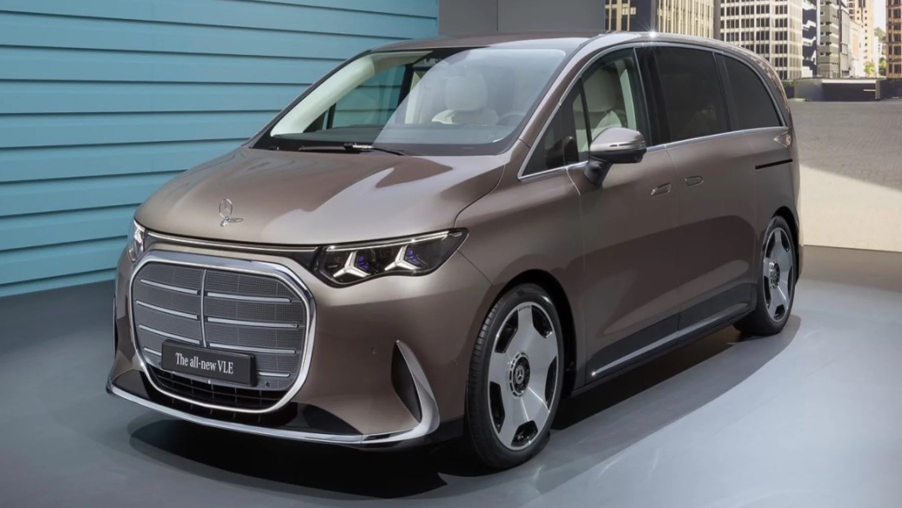 Mercedes-Benz VLE eléctrica durante el inicio de su fabricación en la planta de Vitoria