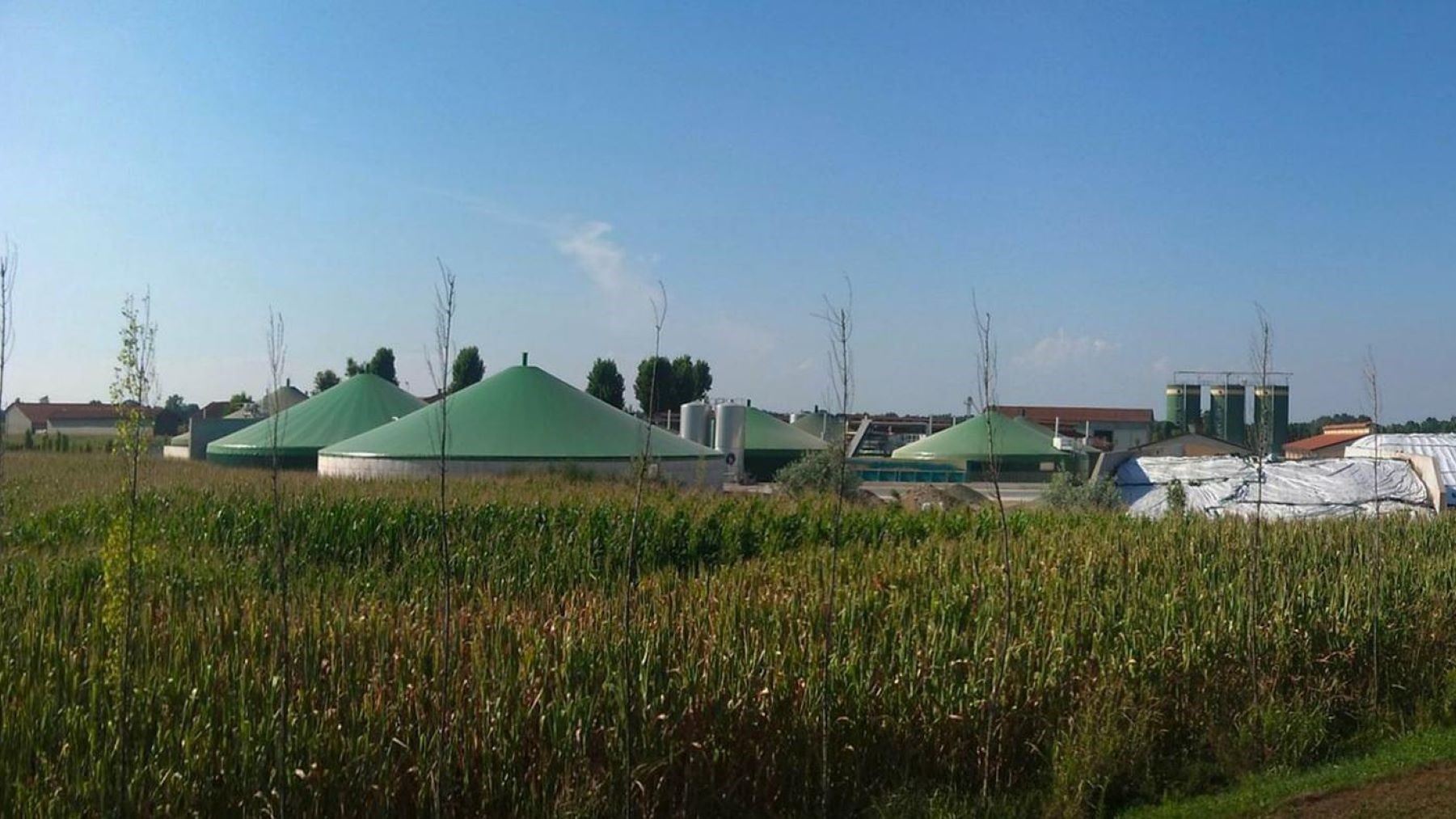 la planta de biogás de Bollullos genera rechazo vecinal