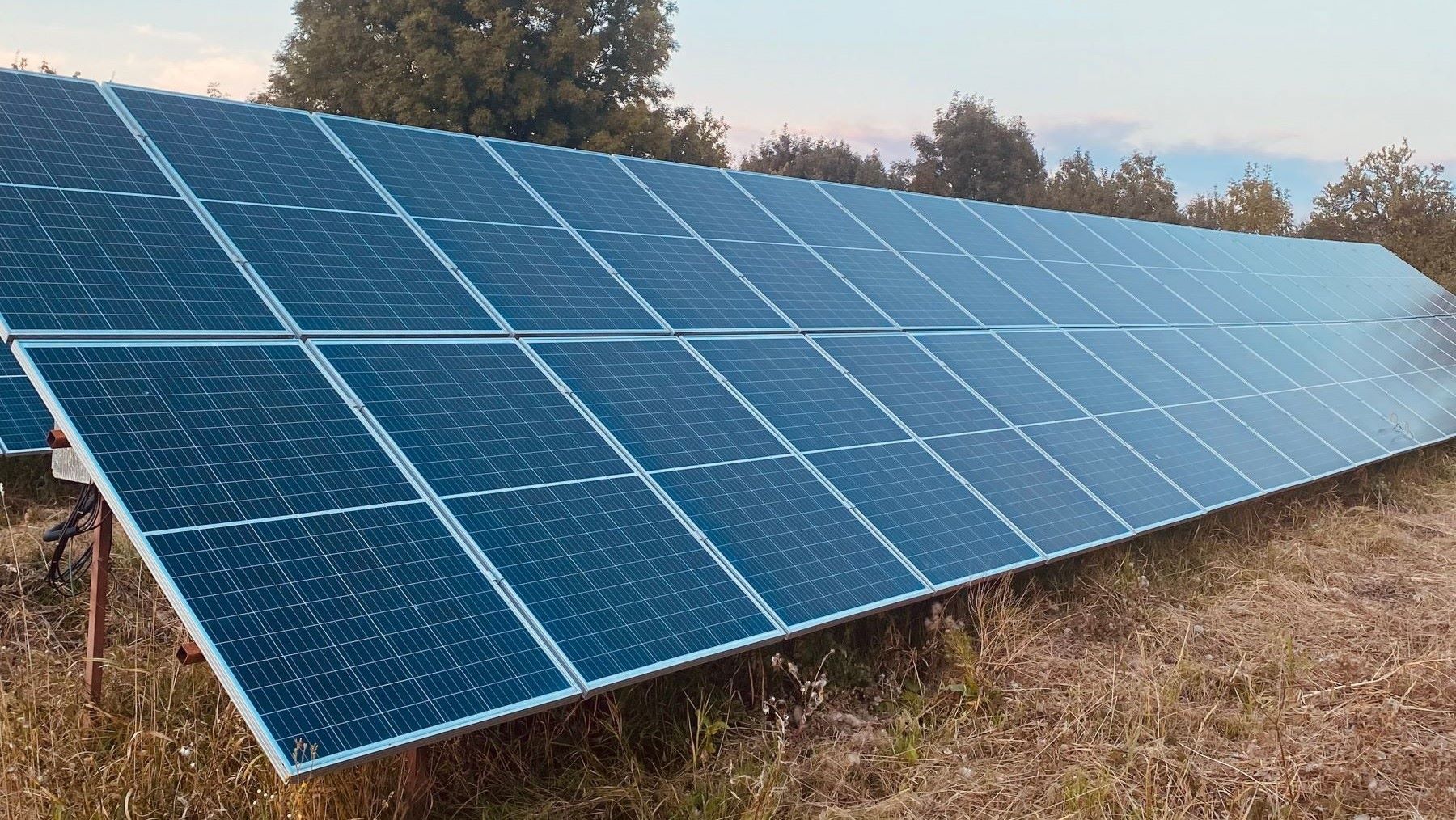 la planta fotovoltaica de Paredes de Nava