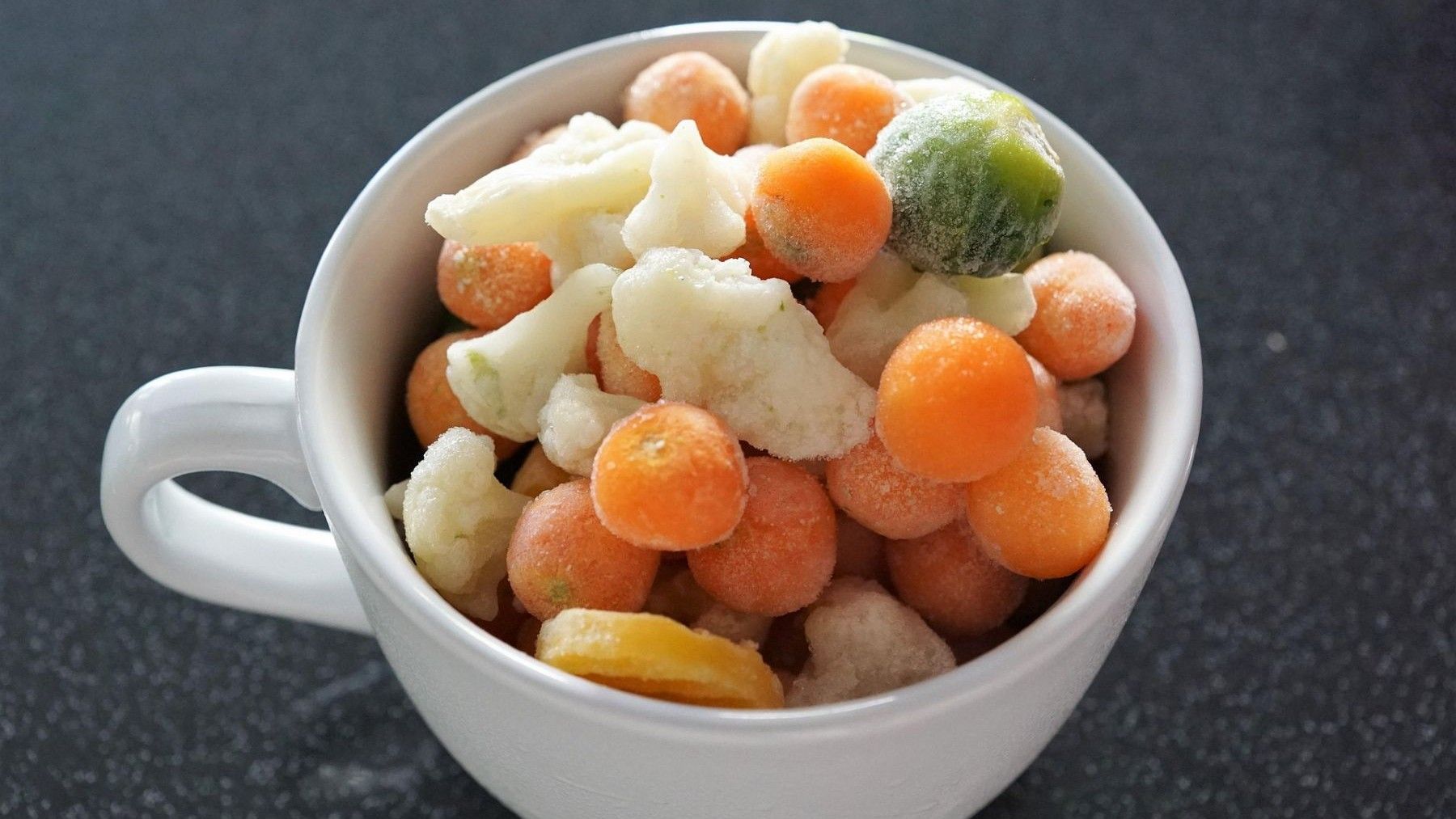 Las verduras congeladas tienen los mismos nutrientes que las frescas