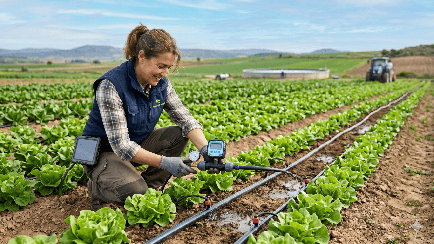 Tecnología para ahorrar agua en la agricultura
