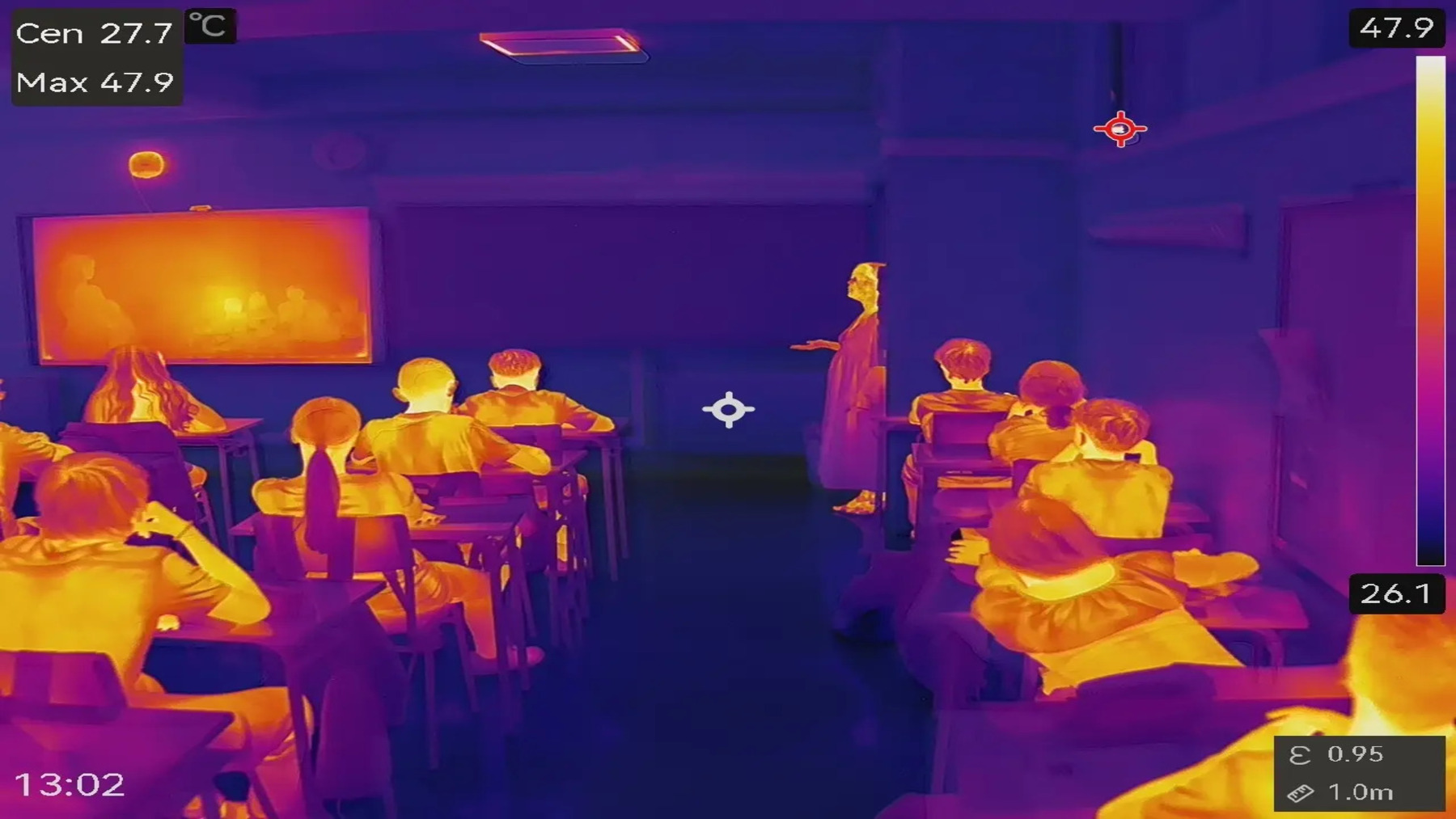 el calor extremo que se cuela en las aulas