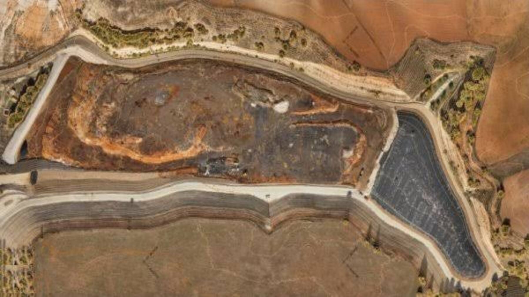 Ampliación del vertedero de Santovenia en Castilla y León.