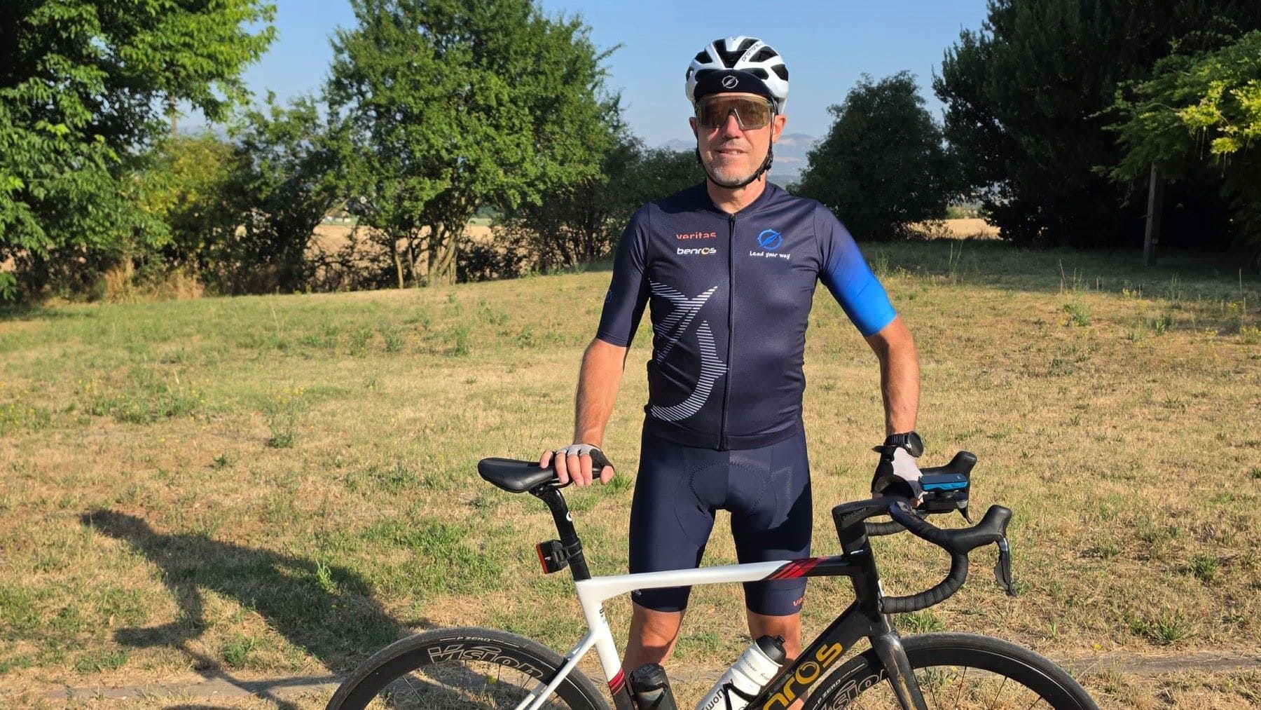 Albert Bosch cruza Europa en bicicleta por la sostenibilidad y la salud