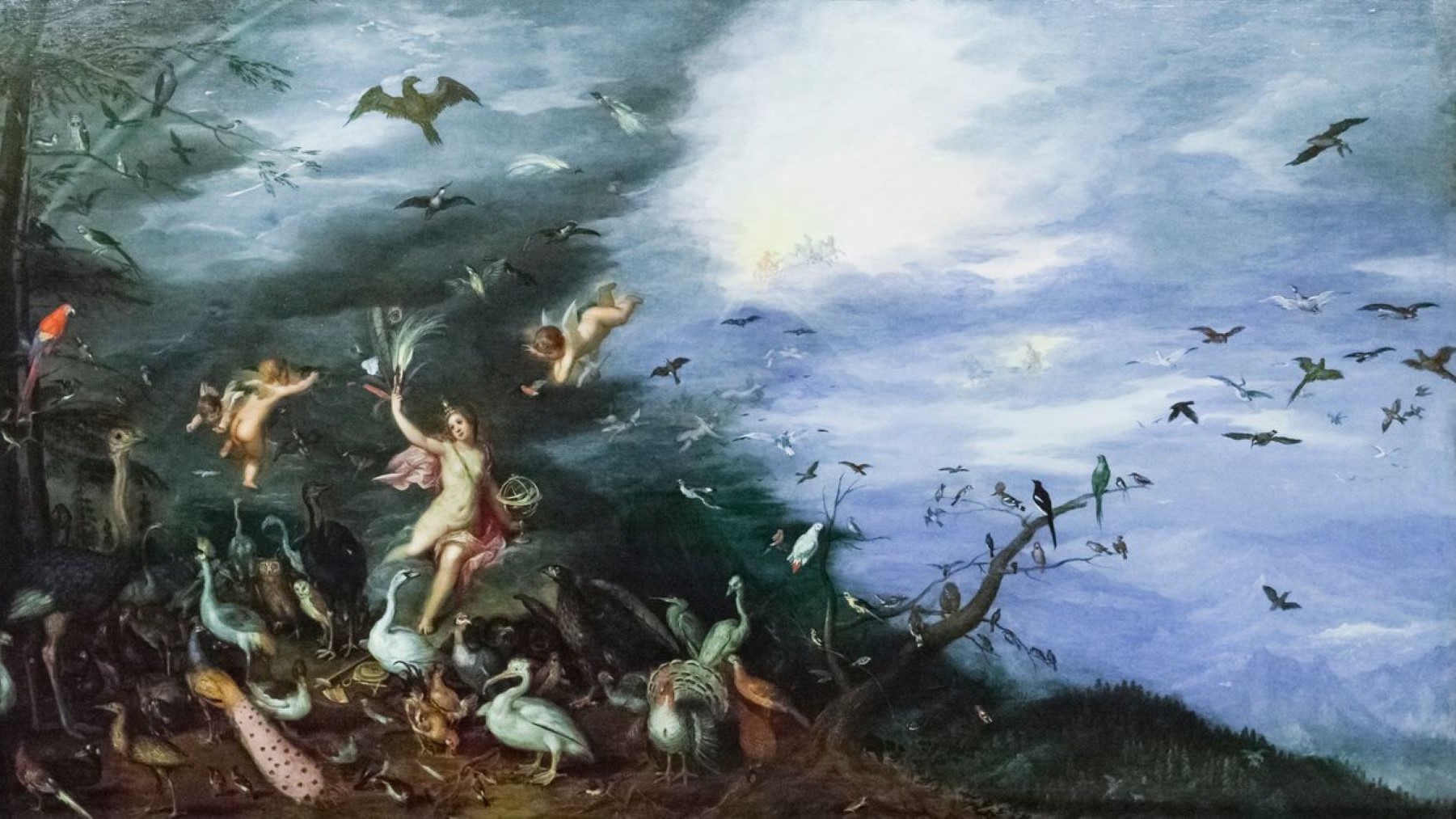 Un cuadro de 1611 revela que los murciélagos cazaban aves hace 400 años