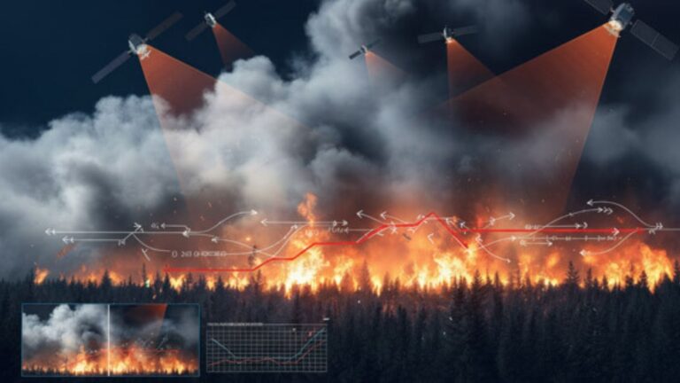 satélites para detectar incendios forestales en tiempo real