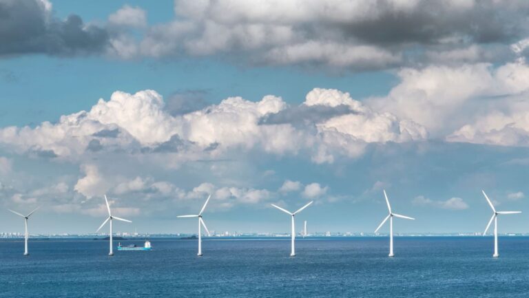 Taiwán multiplica la energía eólica marina para alimentar su industria tecnológica.