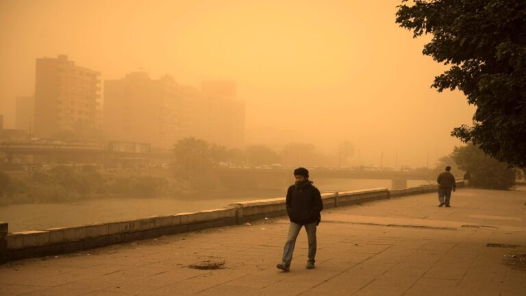 Las tormentas de arena y polvo afectan a 150 países