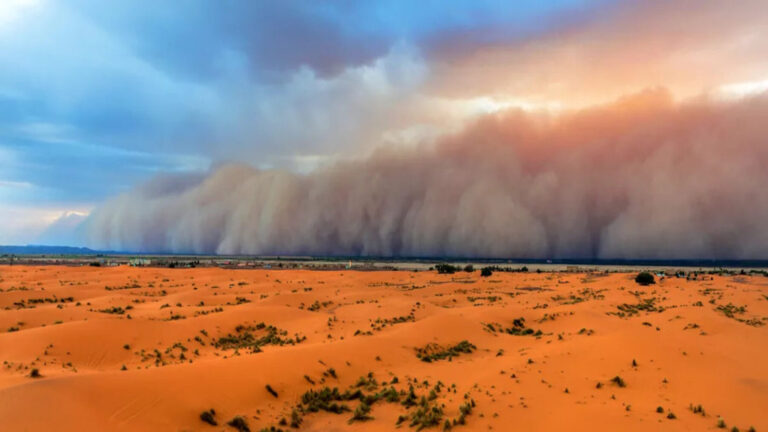 cómo el cambio climático agrava las tormentas de arena y polvo en el mundo