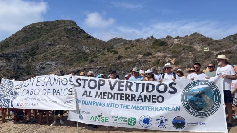 Denuncian vertidos de aguas residuales junto a Cala Reona