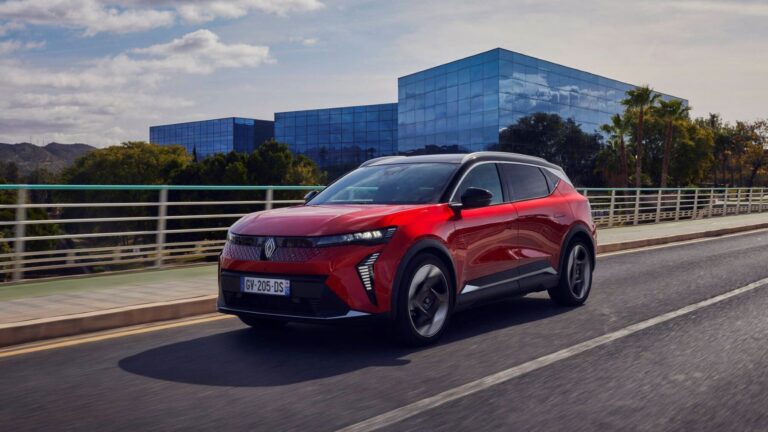 Renault Scenic E-Tech eléctrico alcanza 600 km de autonomía