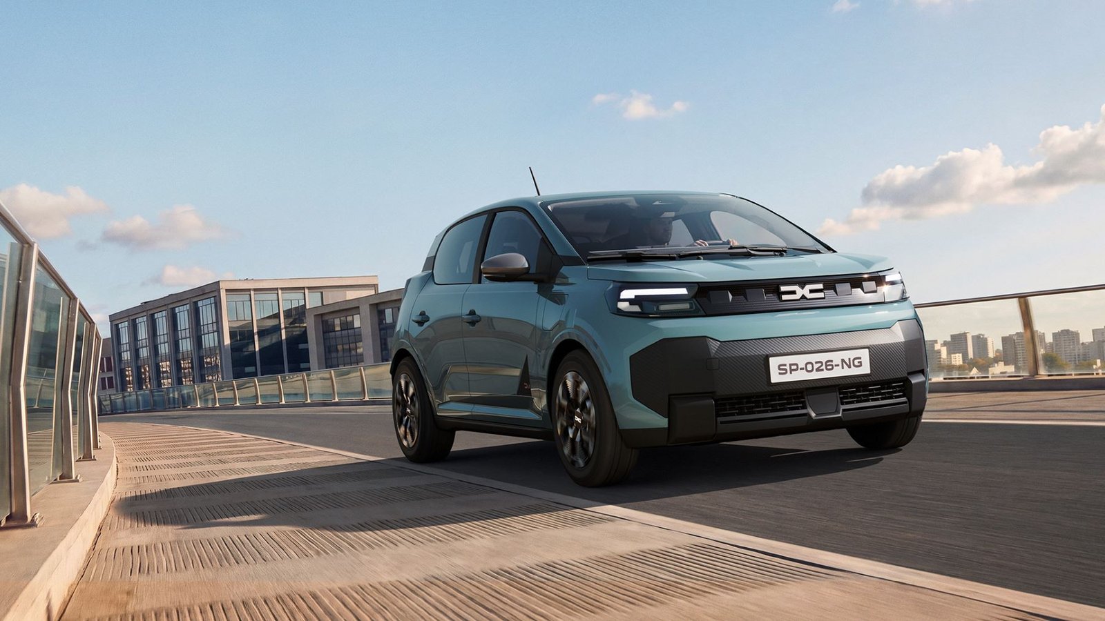 nuevo Dacia Spring eléctrico fabricado en Europa sobre la plataforma RGEV small