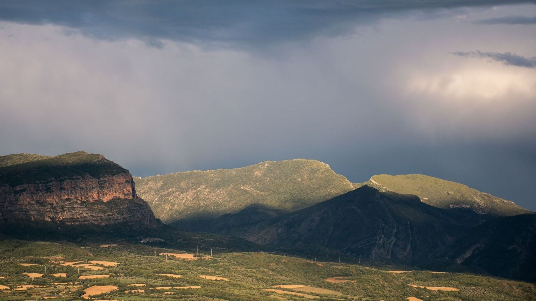 frente frío en España con lluvias, tormentas y descenso de temperaturas
