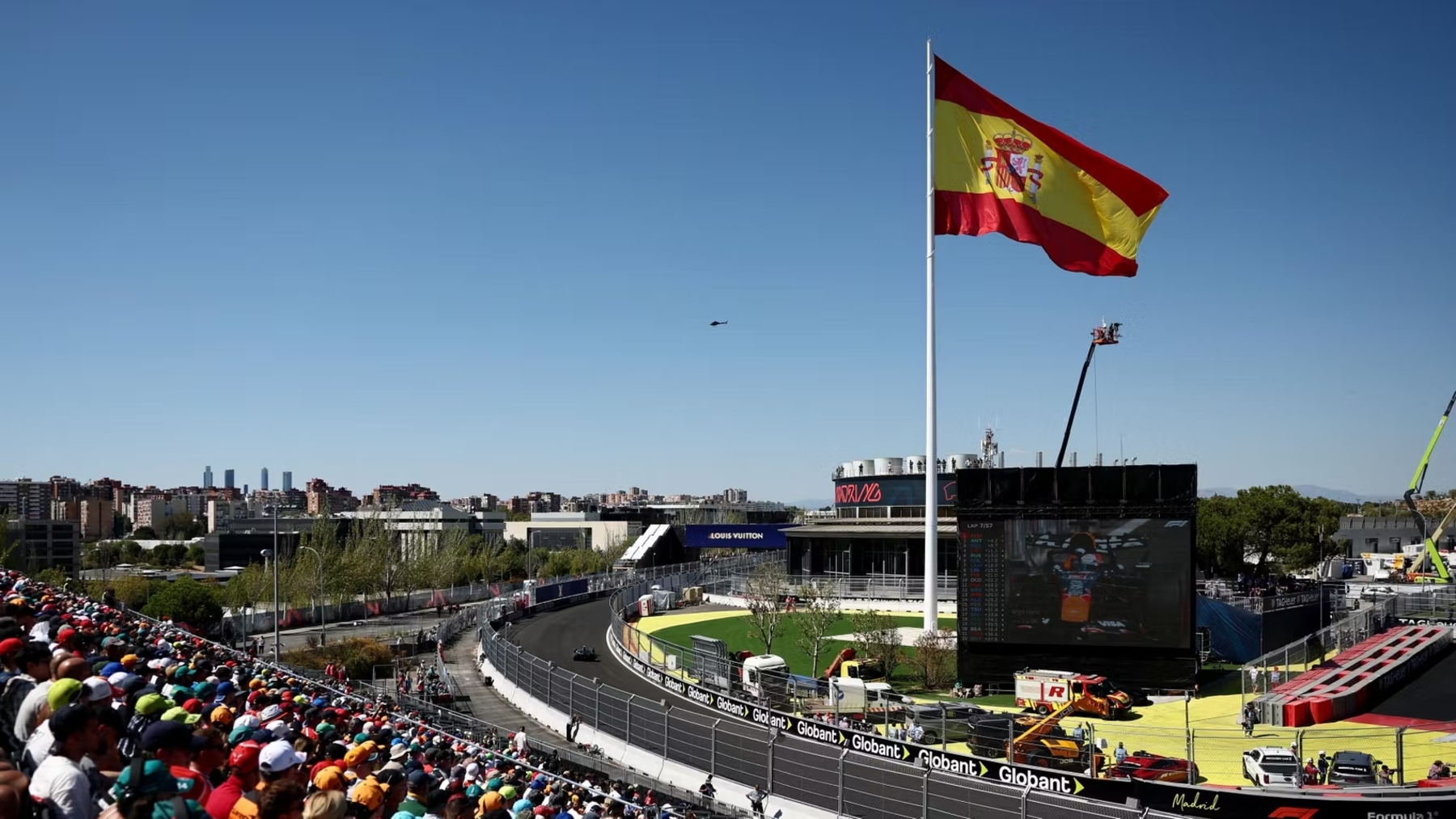 Fórmula 1 en Madrid cuestionada por Greenpeace junto al circuito Madring