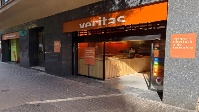 Veritas roza los 100 supermercados con su nueva apertura en Barcelona