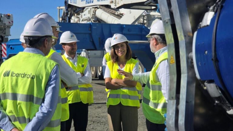 Aerogeneradores de un parque en Galicia ante el impulso a la repotenciación eólica