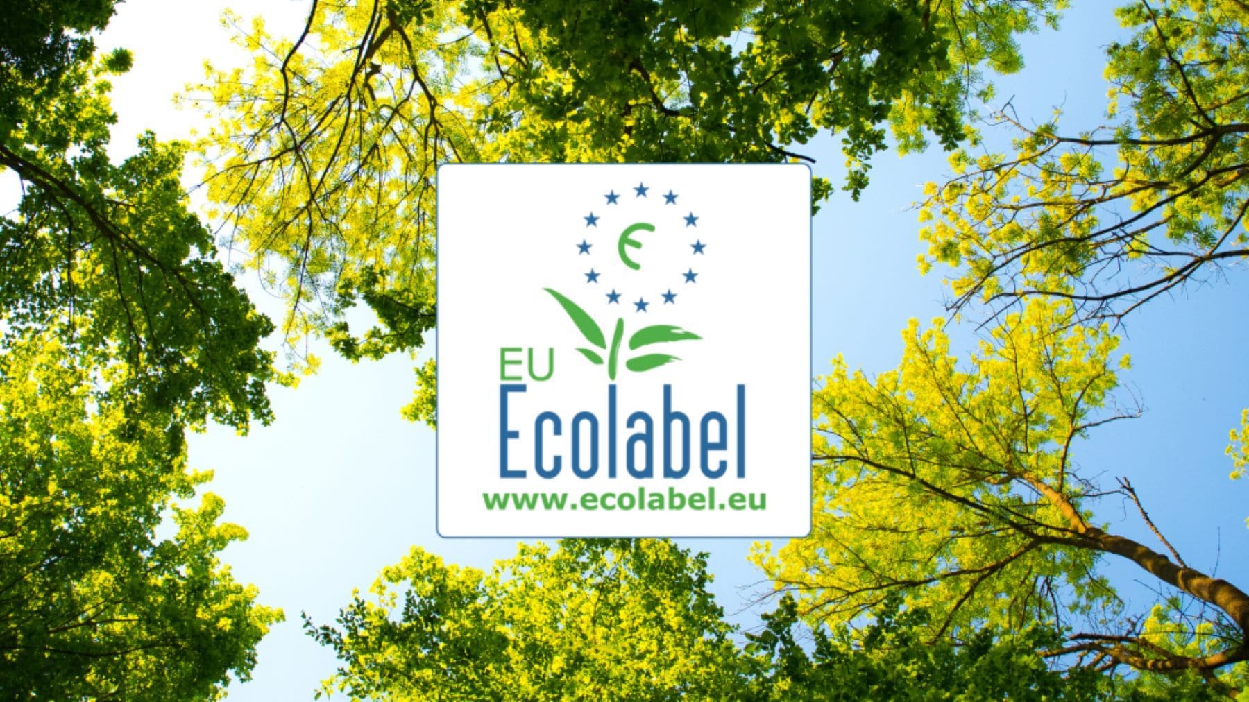 Logotipo de la etiqueta ecológica de la UE: una flor rodeada de estrellas