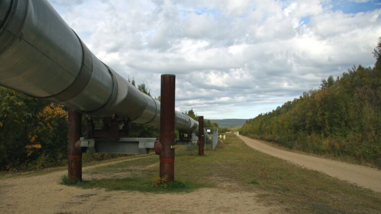 Medición de emisiones de metano en una instalación de petróleo y gas