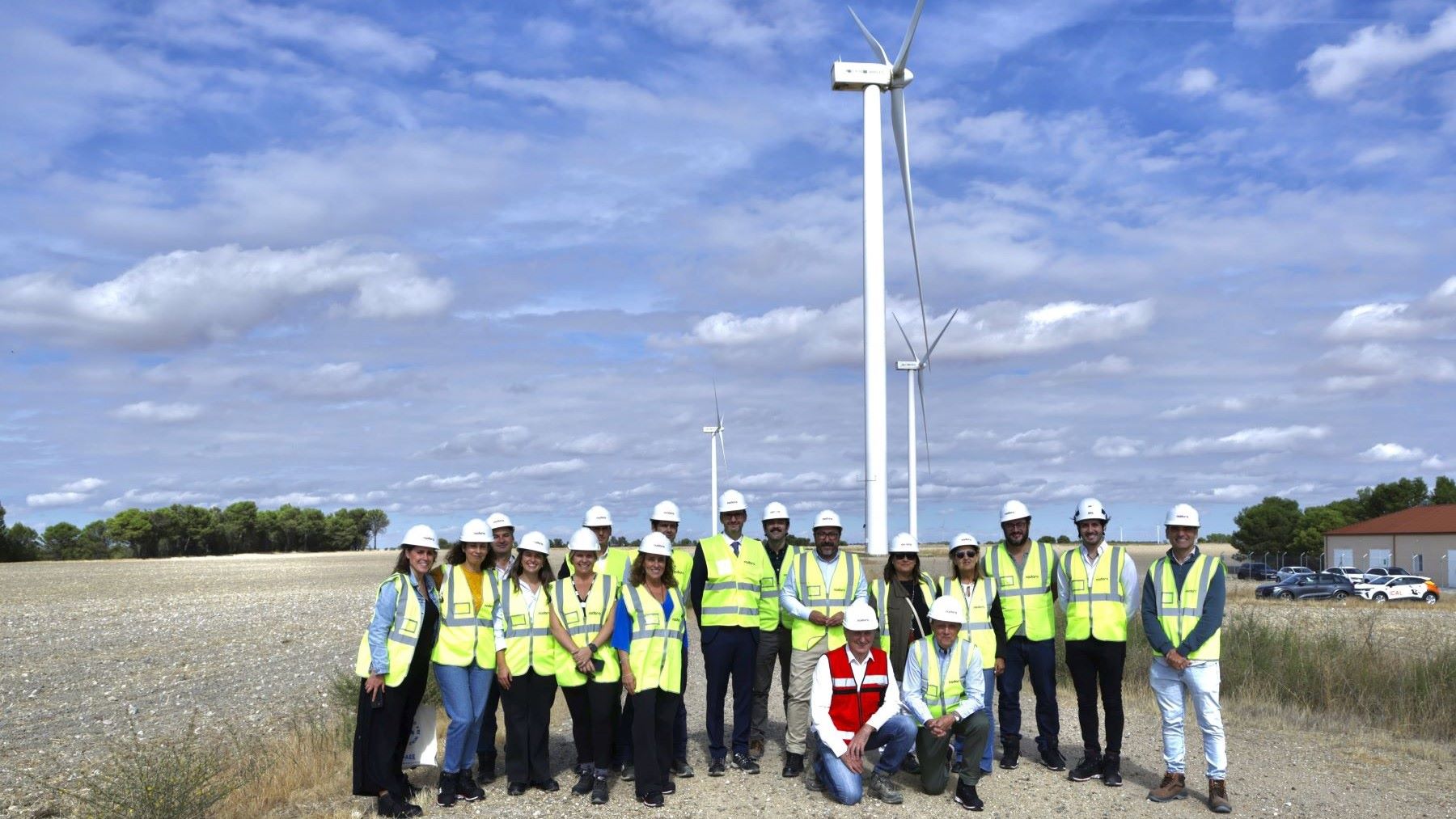 Parque eólico Carrecastro en Tordesillas, municipio reconocido con el Premio Eolo 2026.