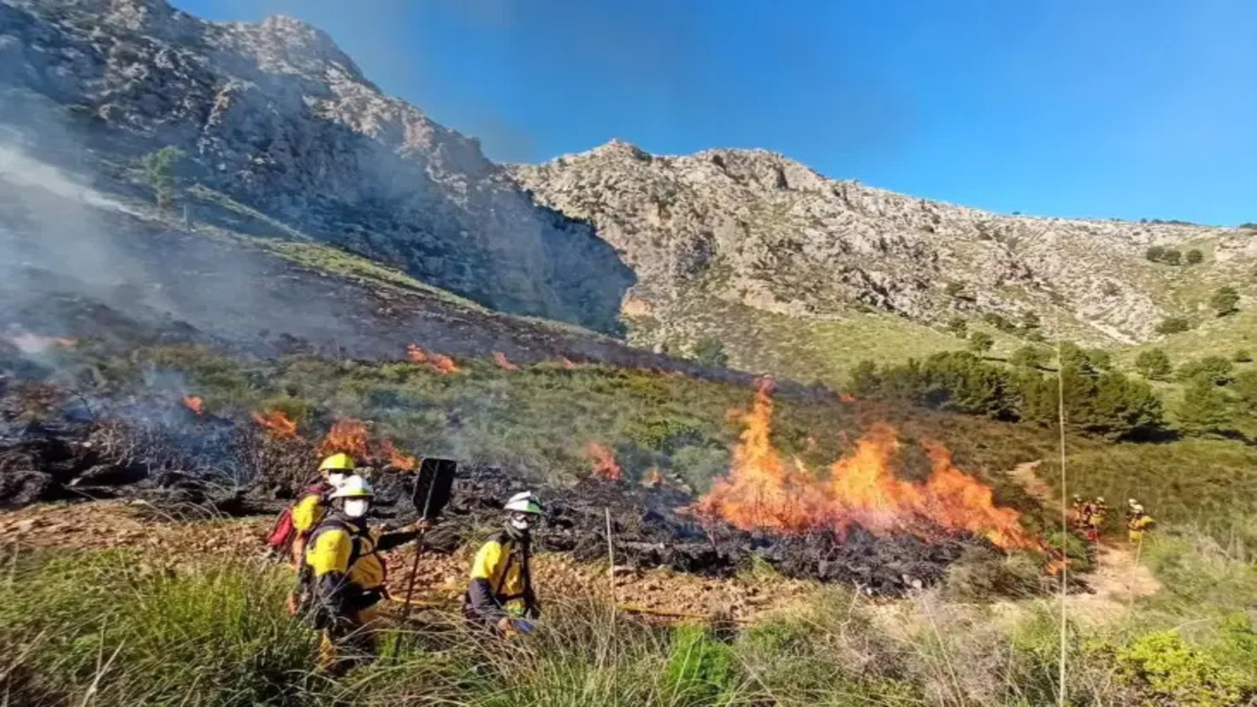 Avión de extinción que ilustra la propuesta de una base aérea contra incendios en Mallorca