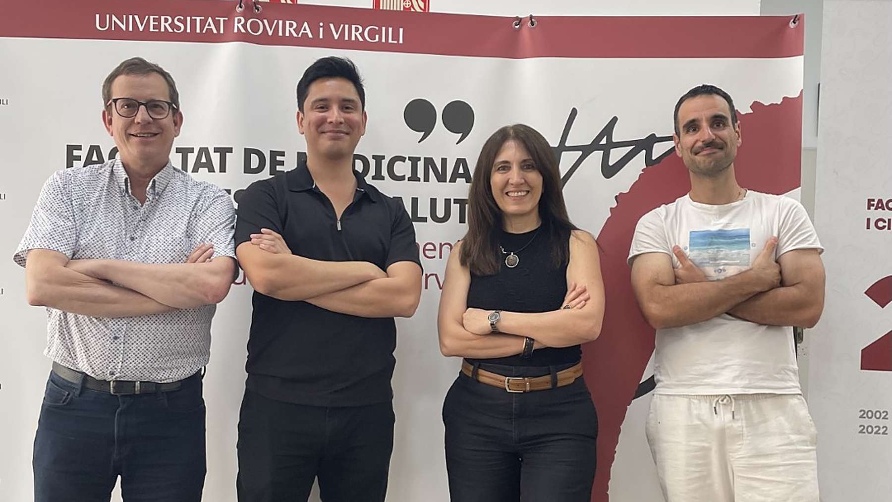 Los cuatro investigadores del estudio sobre consumo de ultraprocesados y metabolismo en niños de 3 a 6 años