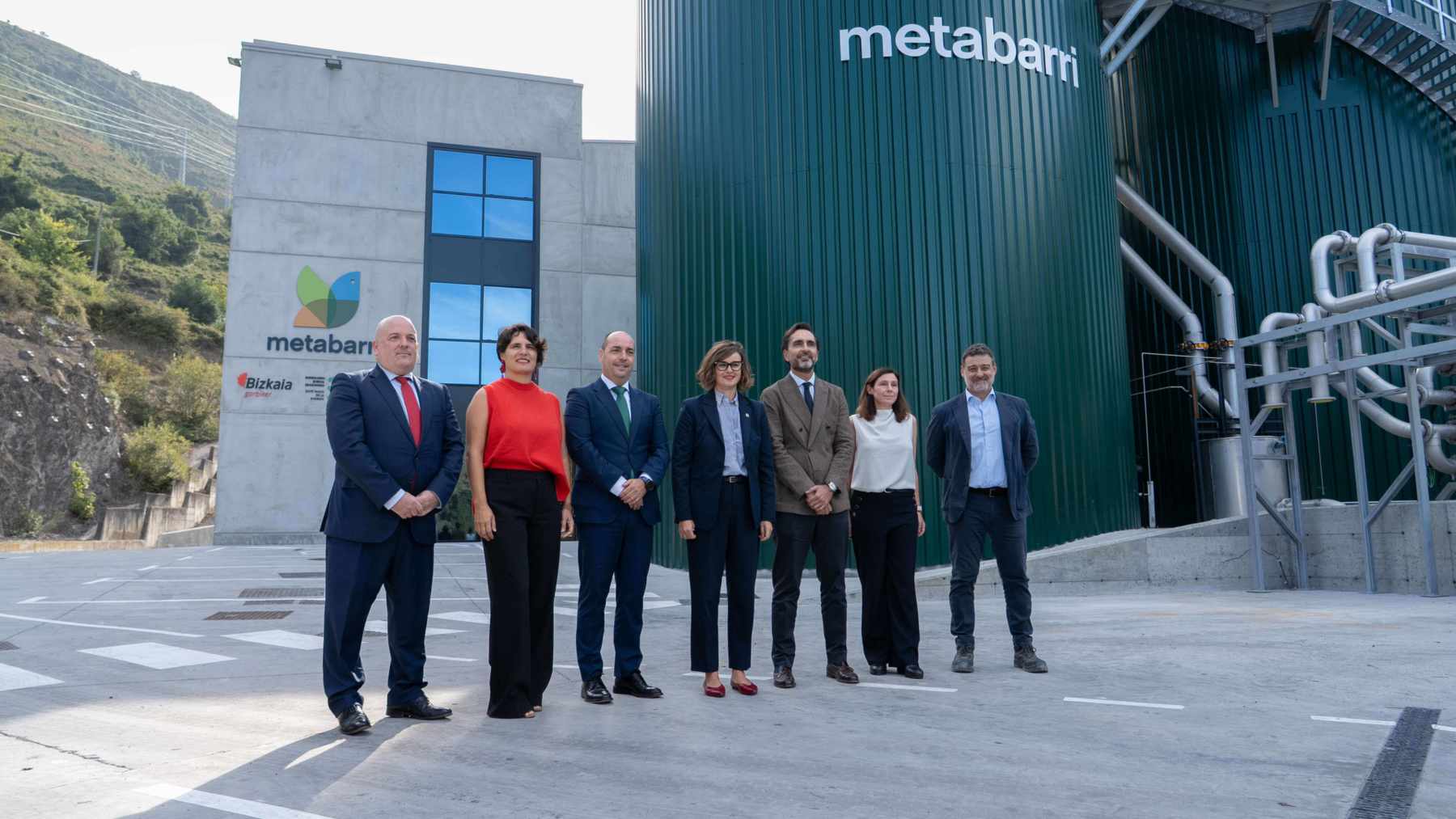 Planta Metabarri de Bizkaia, que convierte el contenedor marrón en biometano